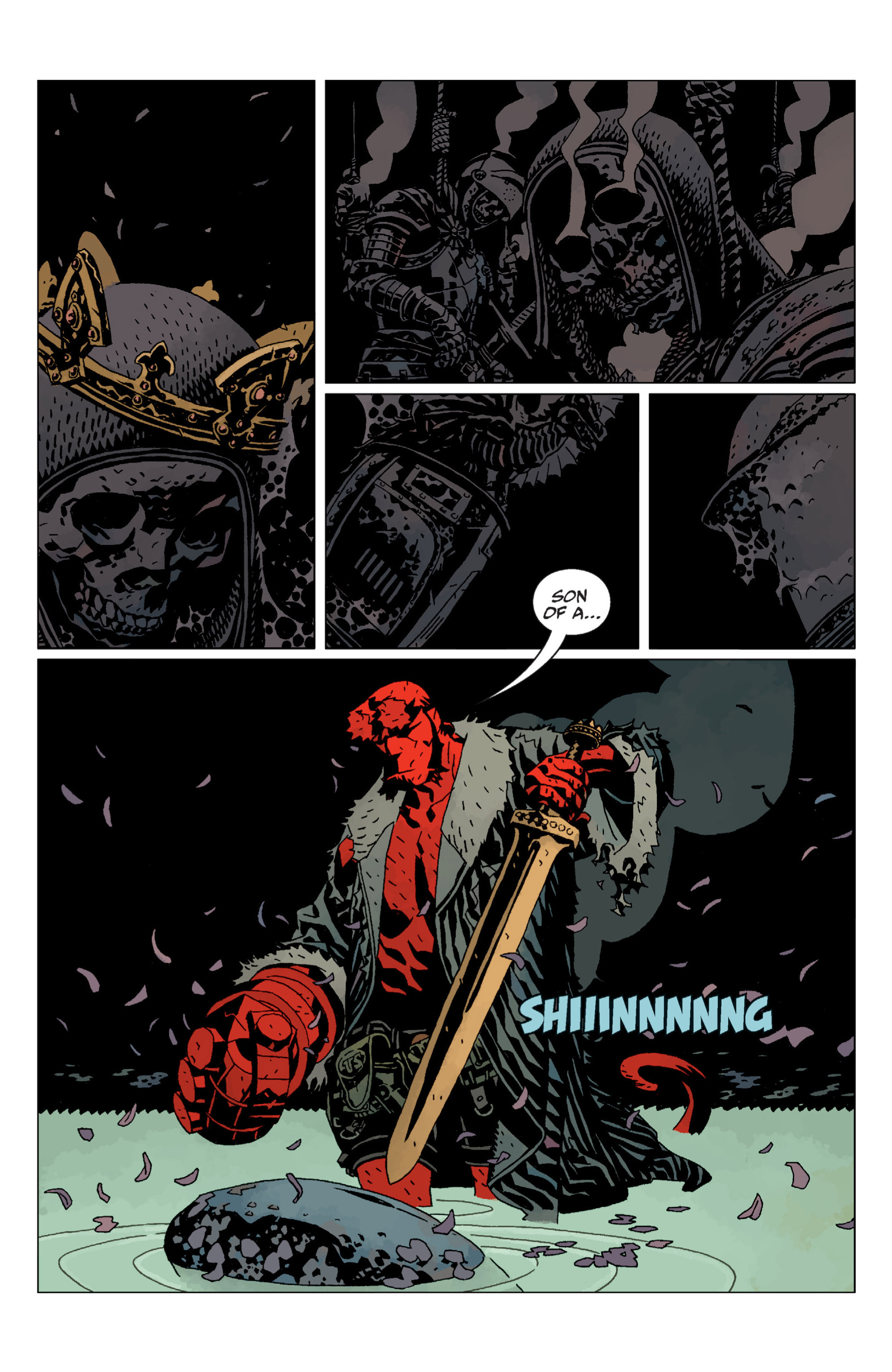 Read online Hellboy comic -  Issue #9 - 166