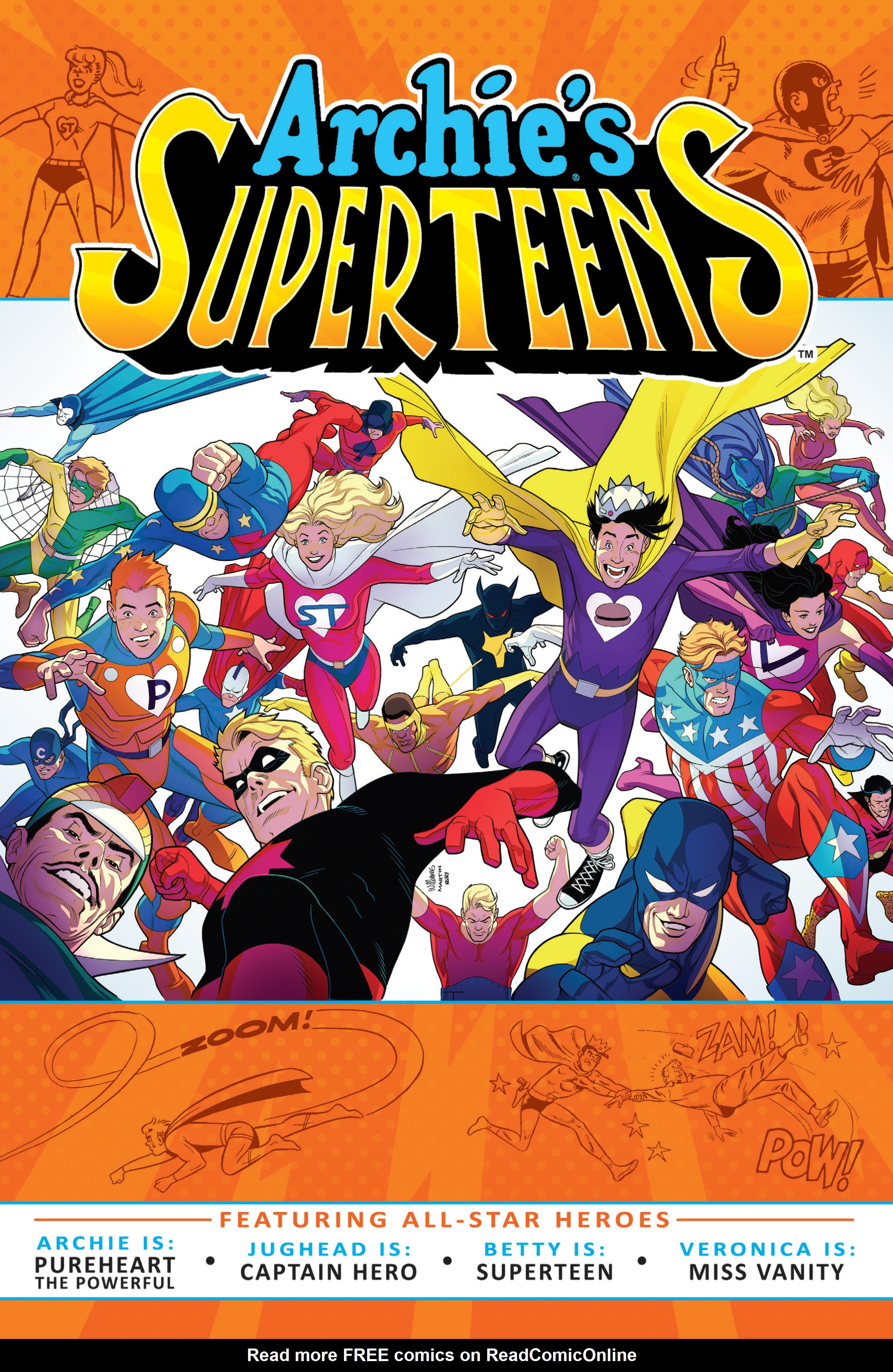 Read online Archie's Superteens comic -  Issue # TPB - 1