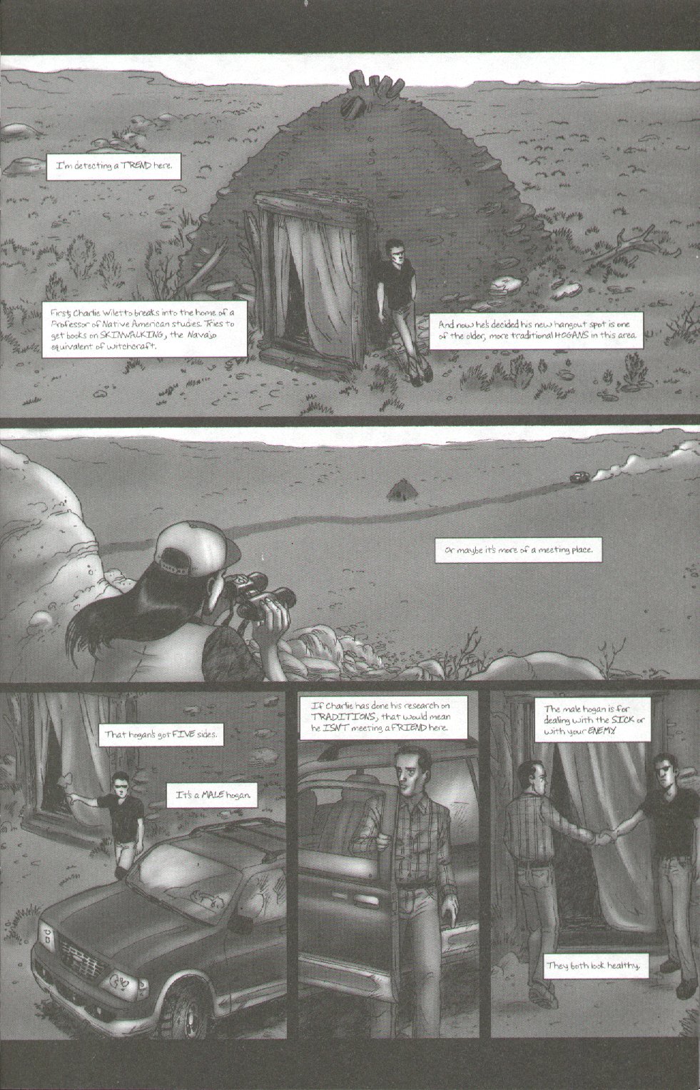 Read online Skinwalker comic -  Issue #1 - 13