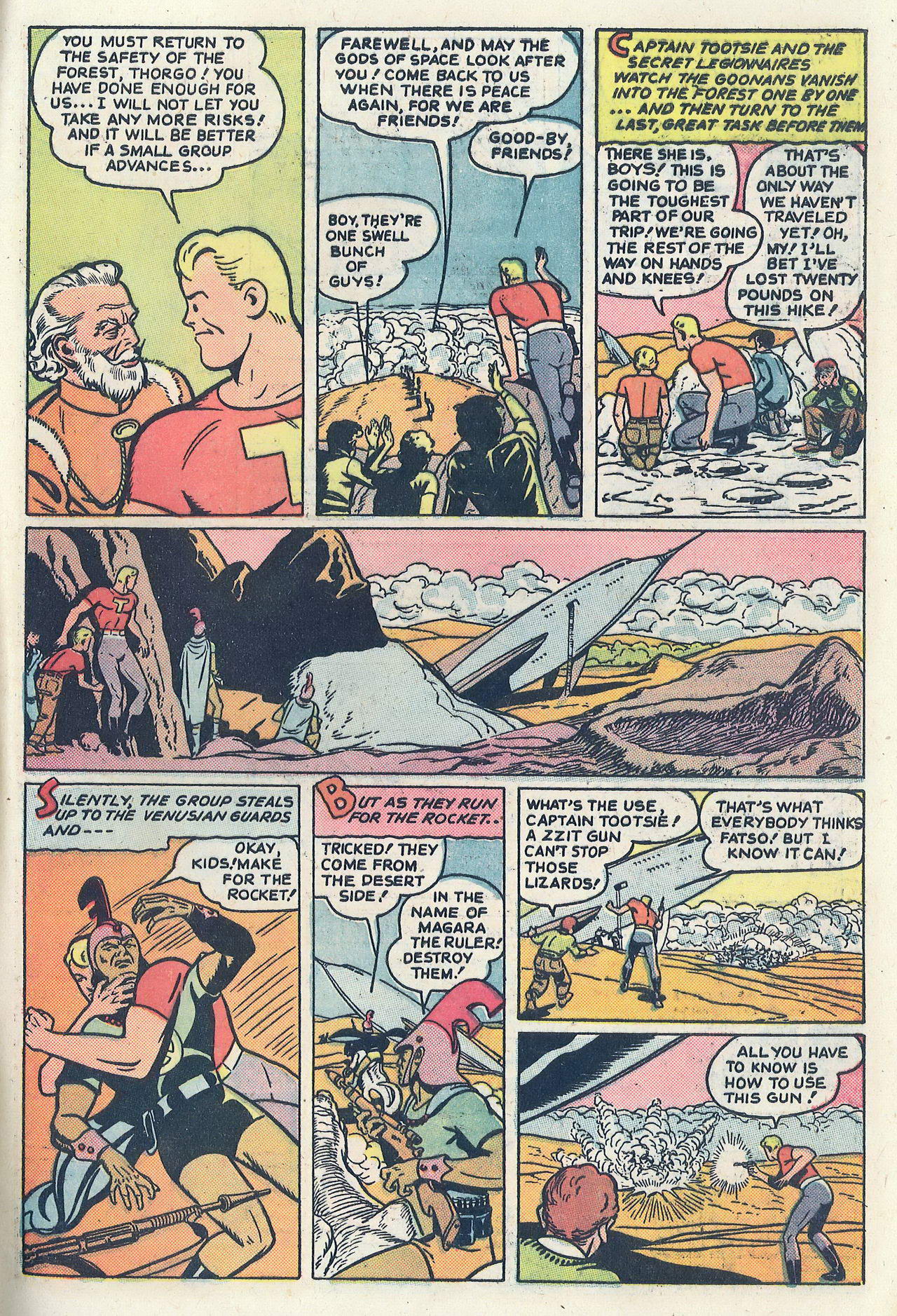Read online Adventure of Captain Tootsie & the Space Legion comic -  Issue #1 - 33