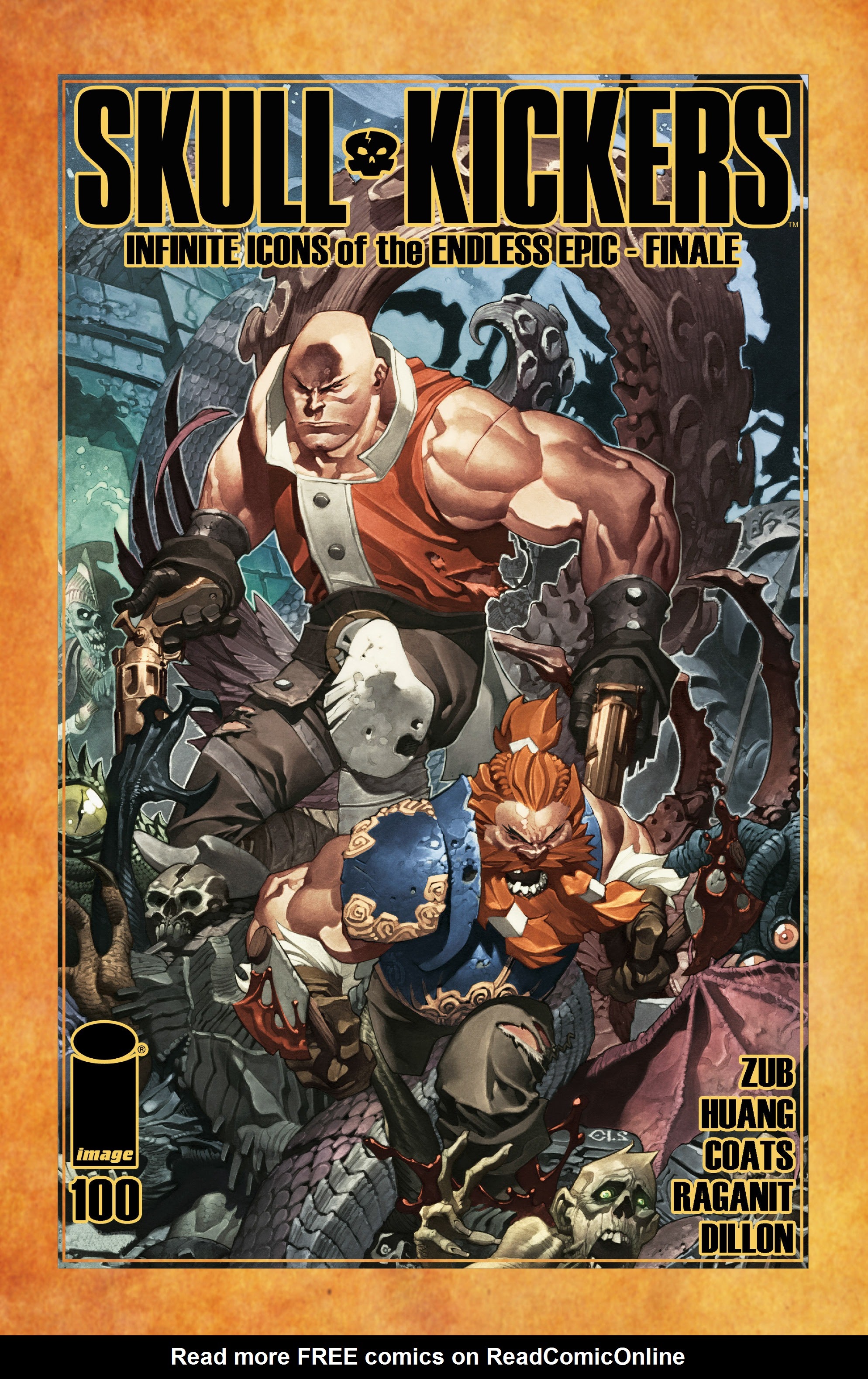 Read online Skullkickers comic -  Issue #100 - 1