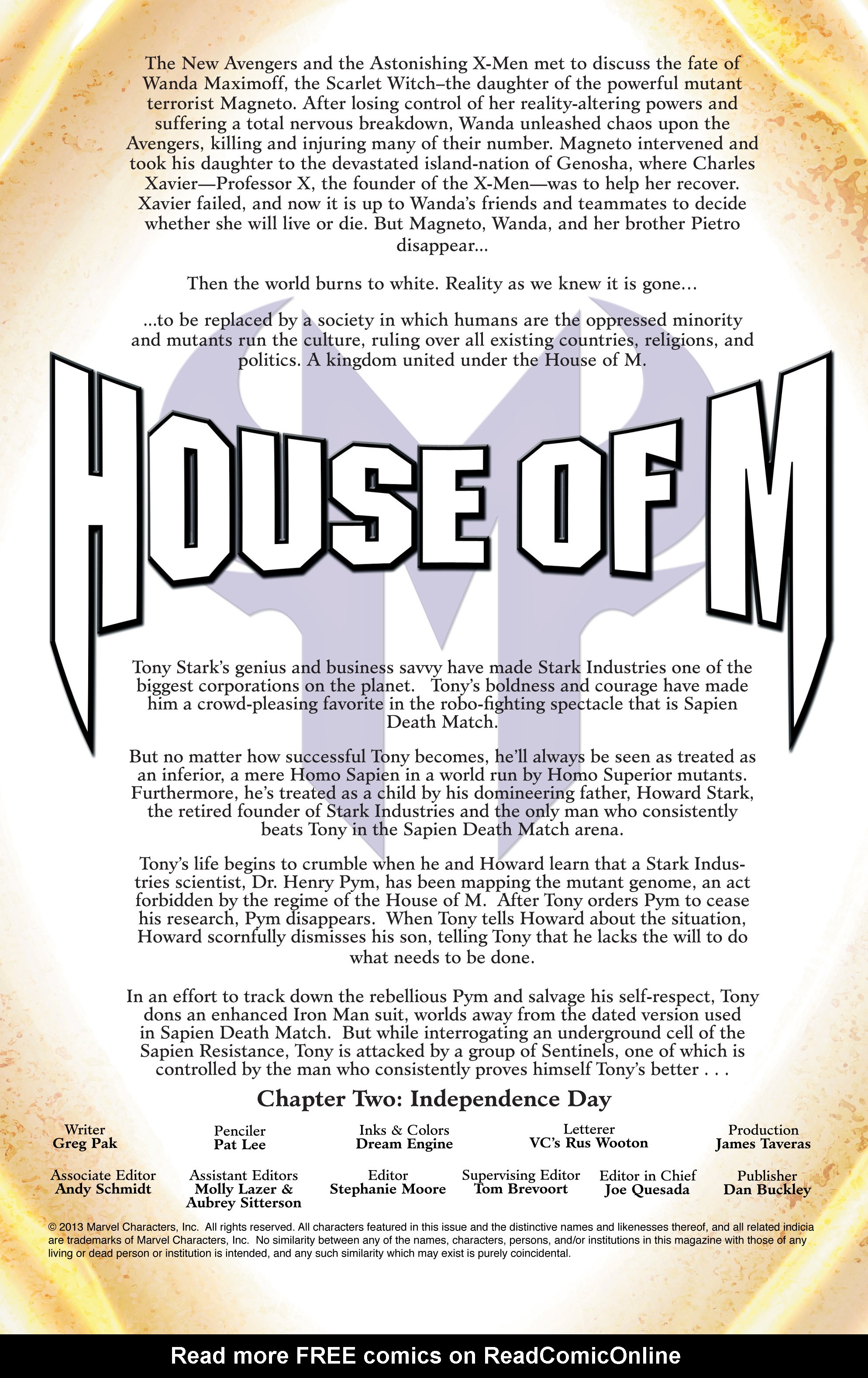 Read online Iron Man: House of M comic -  Issue #2 - 2