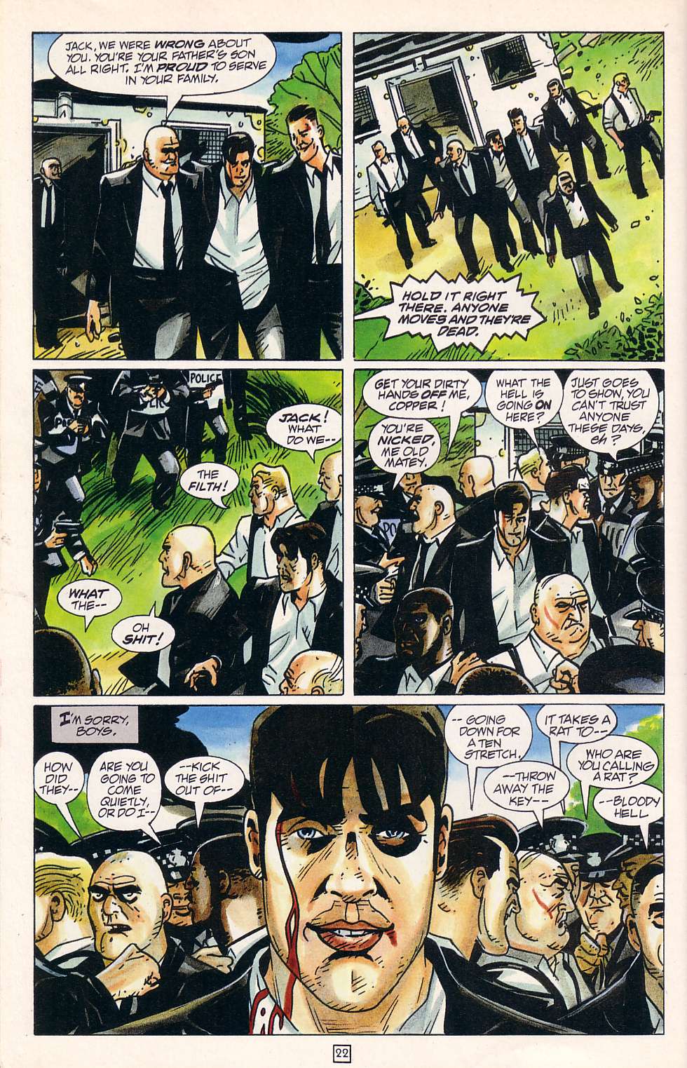 Read online Mobfire comic -  Issue #6 - 25