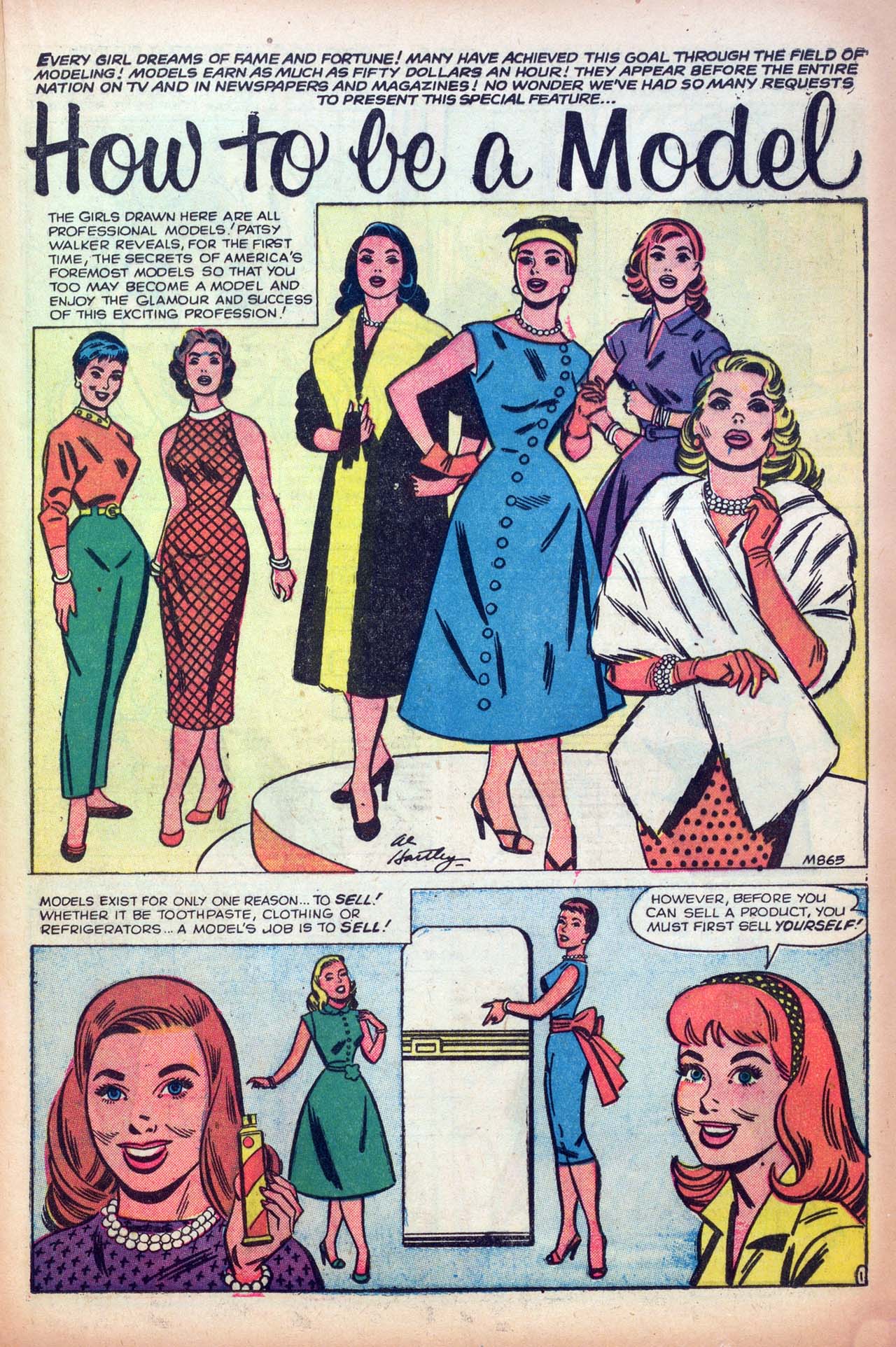 Read online Patsy and Hedy comic -  Issue #56 - 21