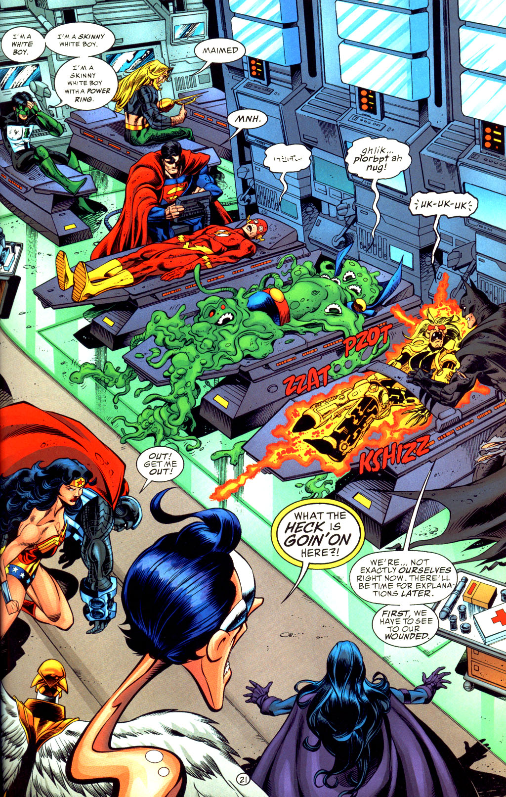 Read online JLA: Foreign Bodies comic -  Issue # Full - 21