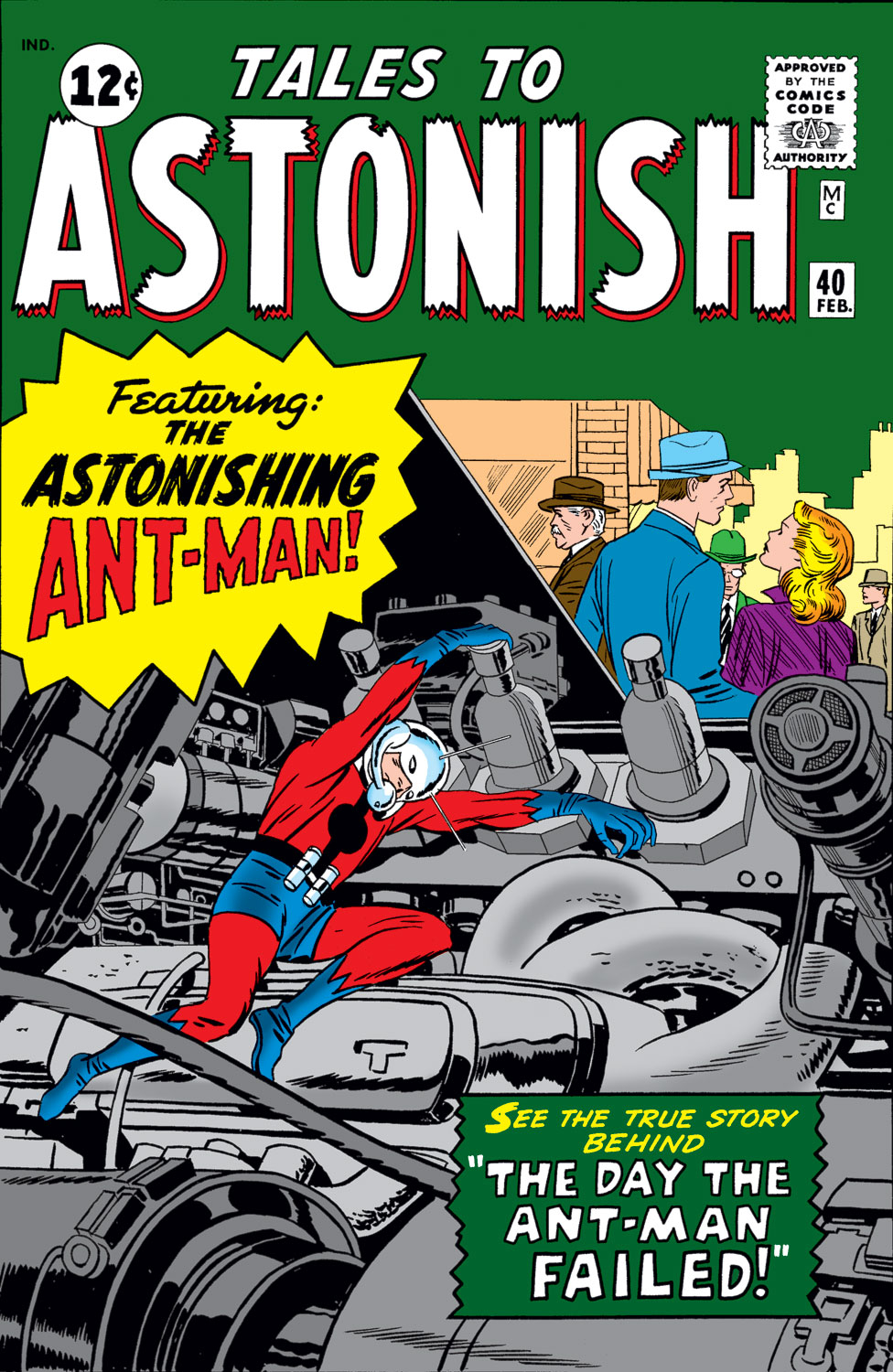 Read online Tales to Astonish (1959) comic -  Issue #40 - 1