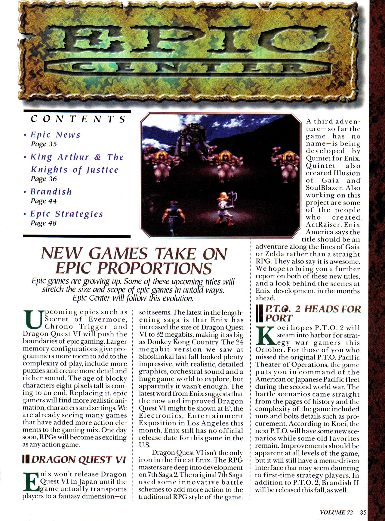 Read online Nintendo Power comic -  Issue #72 - 42