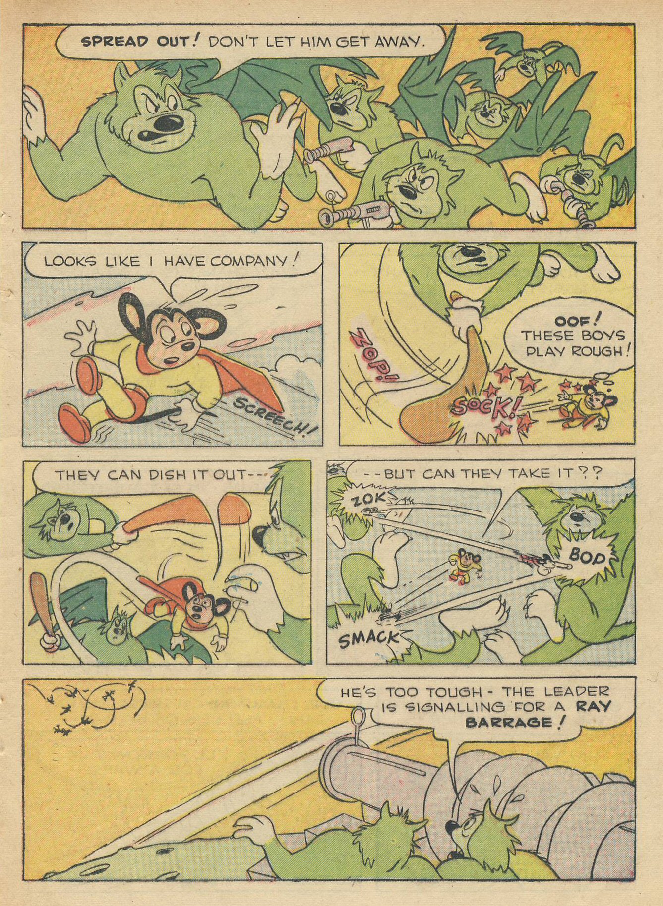 Read online Paul Terry's Mighty Mouse Comics comic -  Issue #66 - 21