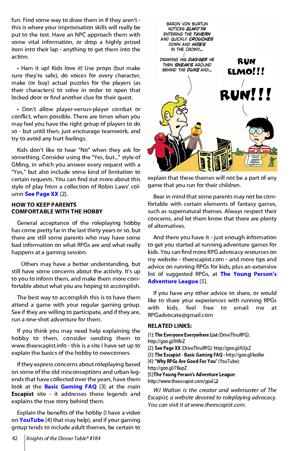 Read online Knights of the Dinner Table comic -  Issue #184 - 44