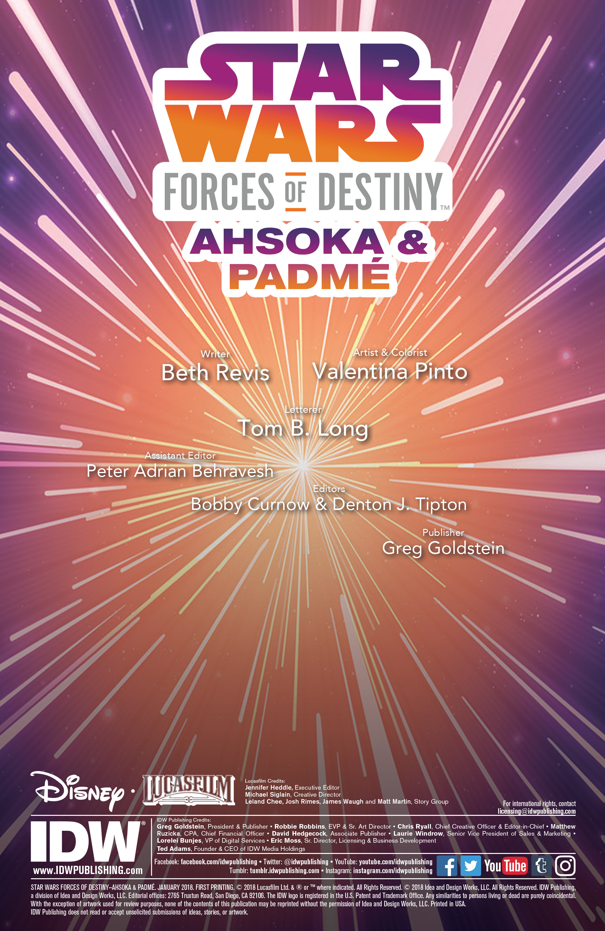 Read online Star Wars Forces of Destiny-Ahsoka & Padmé comic -  Issue # Full - 2