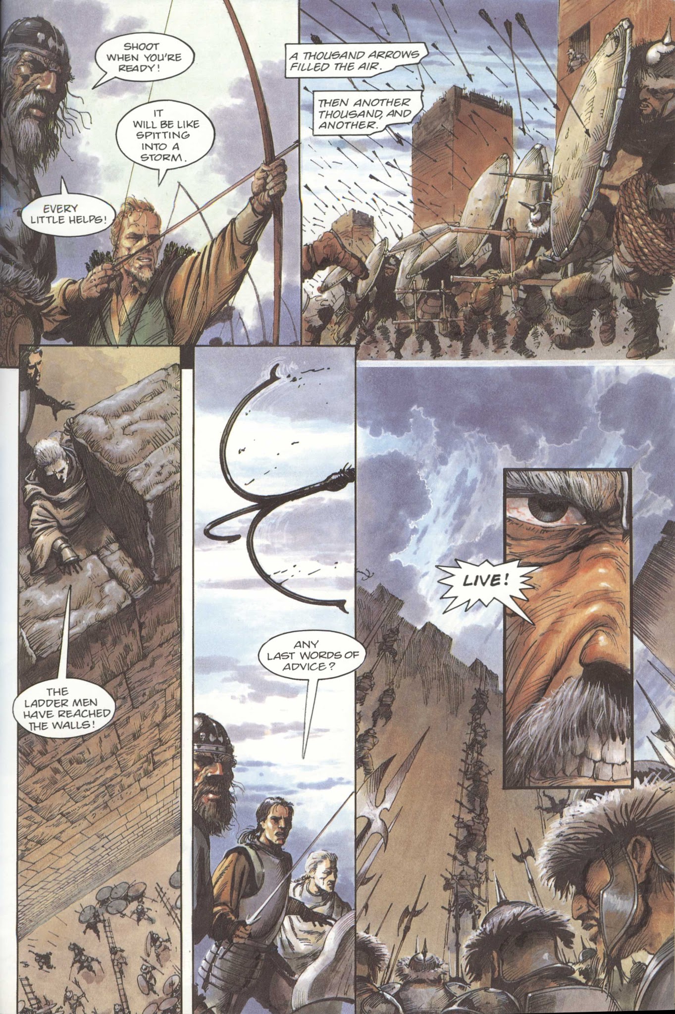 Read online David Gemmell's Legend: A Graphic Novel comic -  Issue # TPB - 60