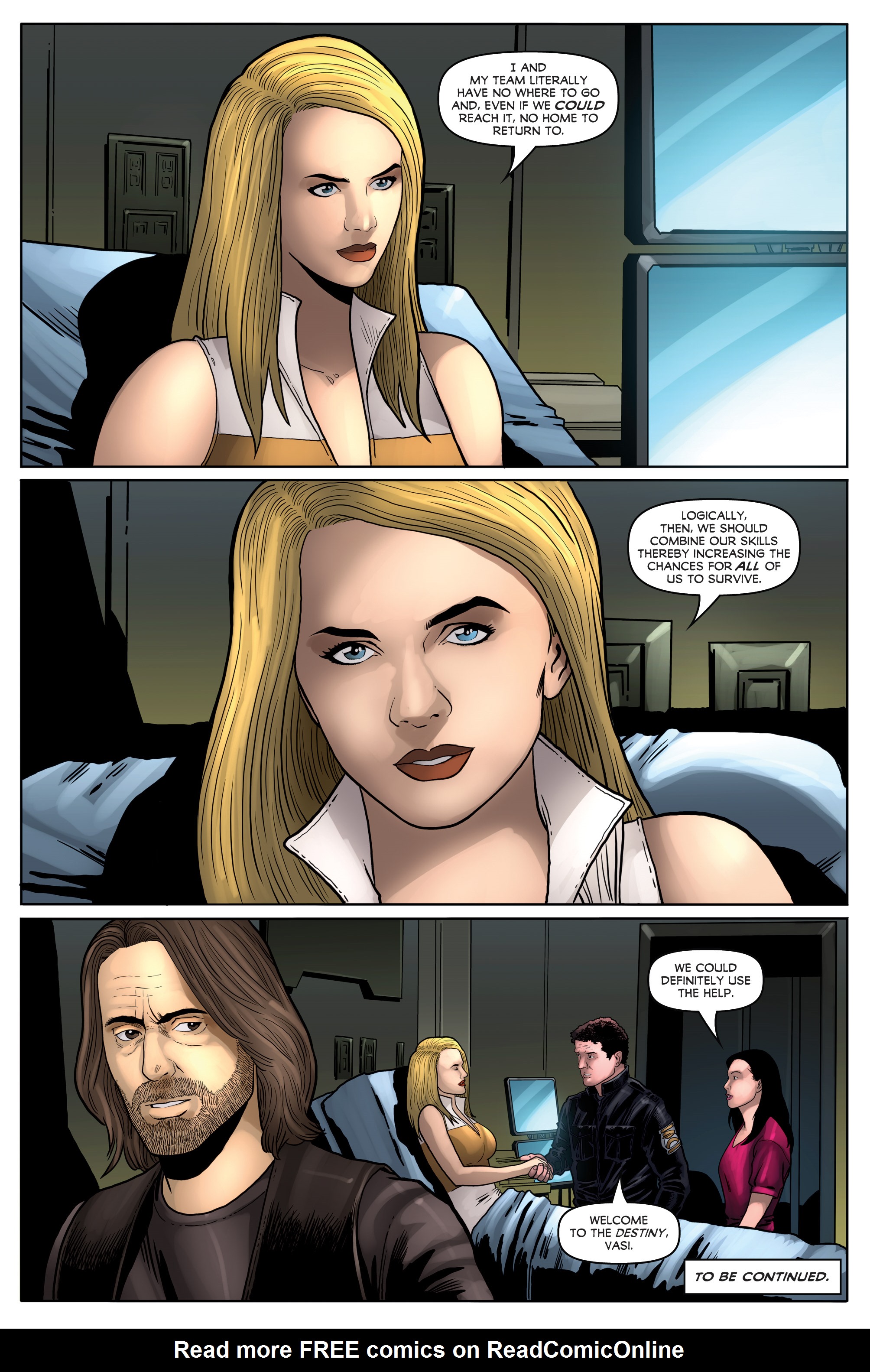 Read online Stargate Universe comic -  Issue #4 - 21