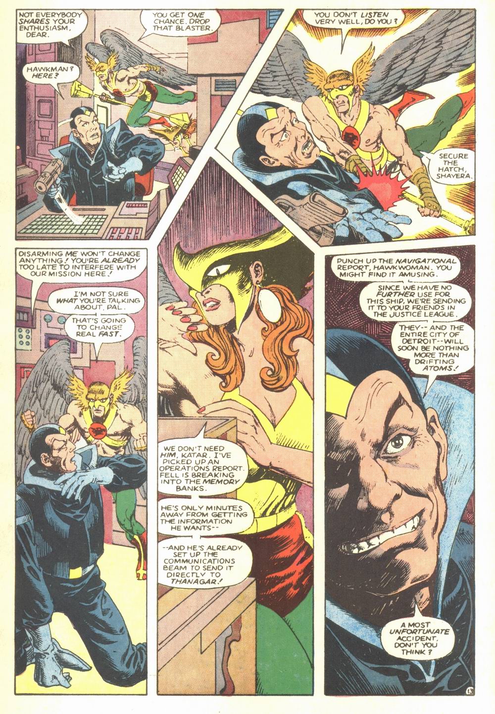 Read online The Shadow War of Hawkman comic -  Issue #4 - 14