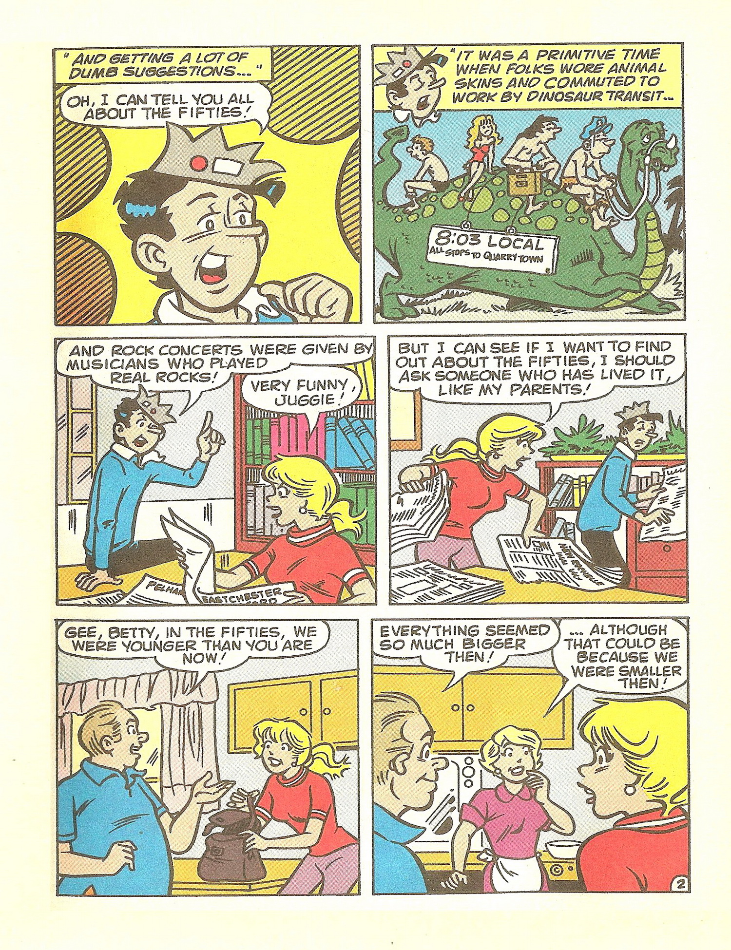 Read online Betty's Digest comic -  Issue #2 - 21