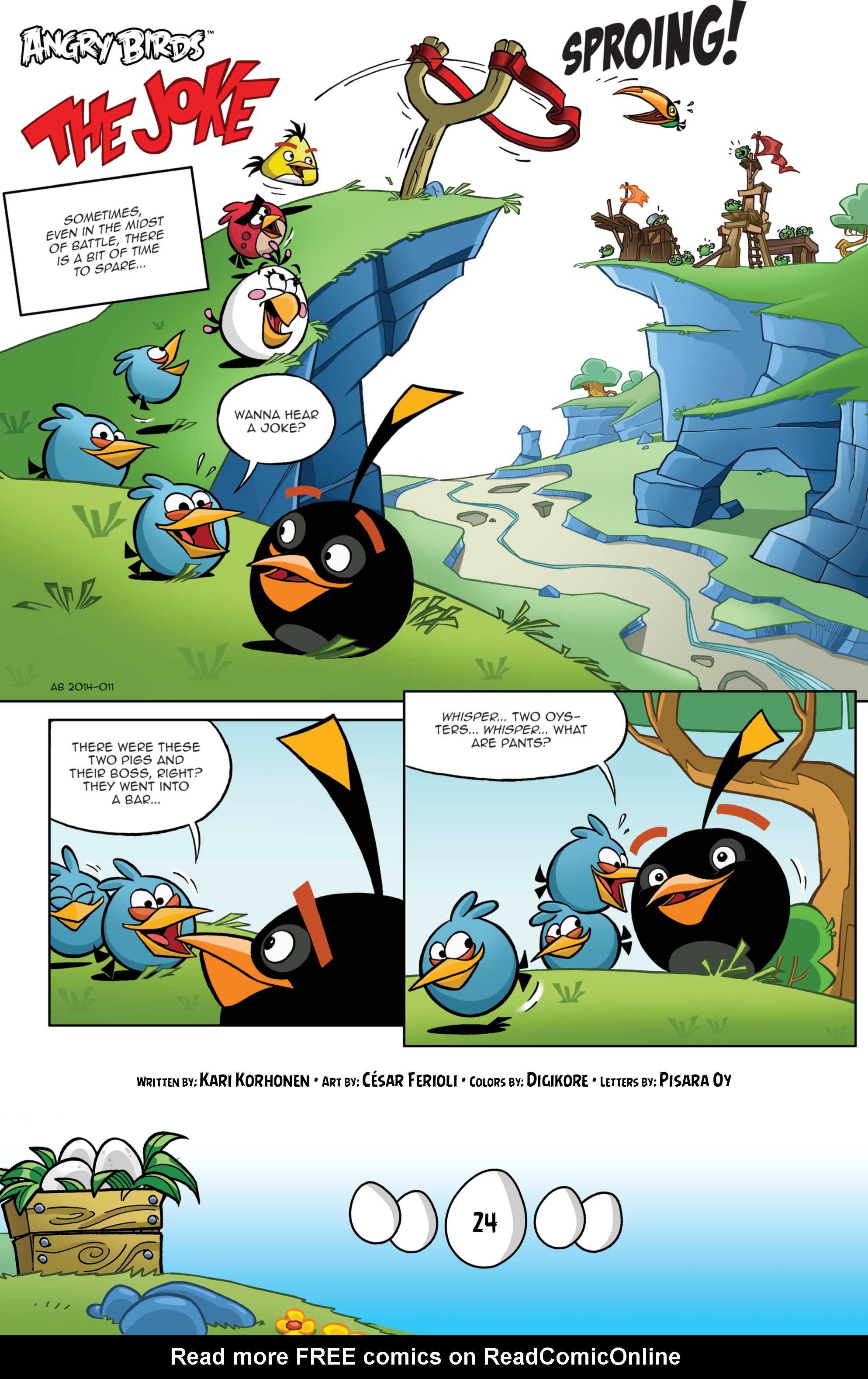 Read online Angry Birds Comics Vol. 4: Fly Off The Handle comic -  Issue # Full - 25