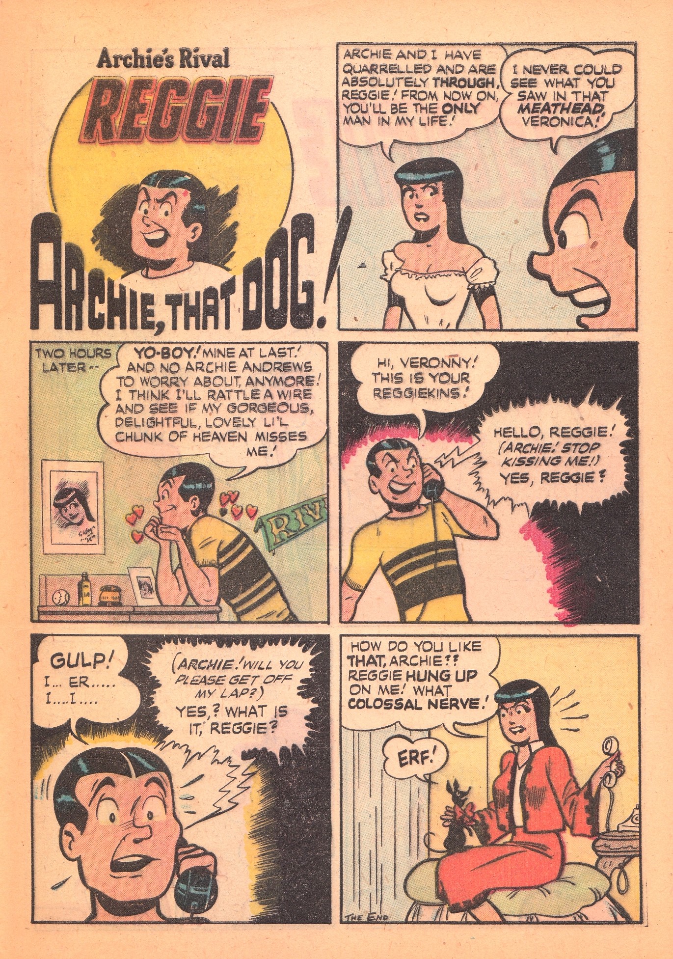 Read online Archie's Rival Reggie comic -  Issue #2 - 29
