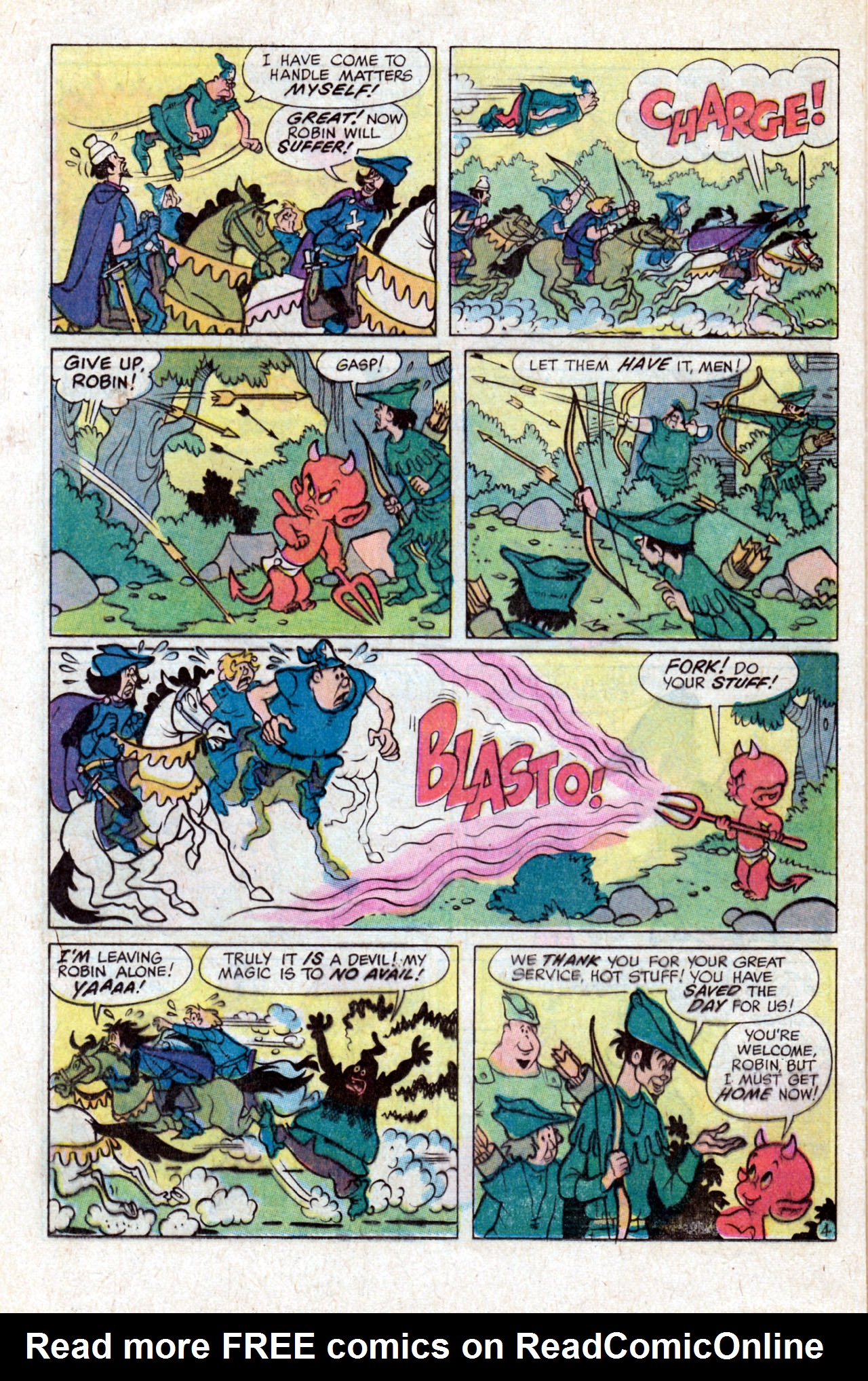 Read online Hot Stuff, the Little Devil comic -  Issue #131 - 24