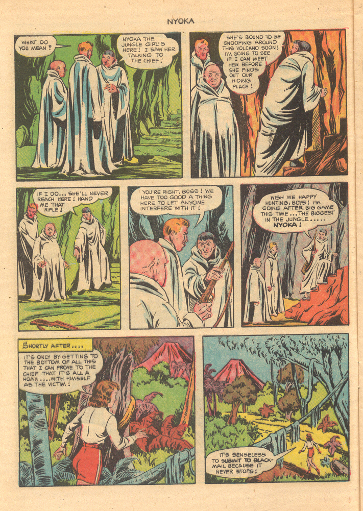 Read online Nyoka the Jungle Girl (1945) comic -  Issue #70 - 8