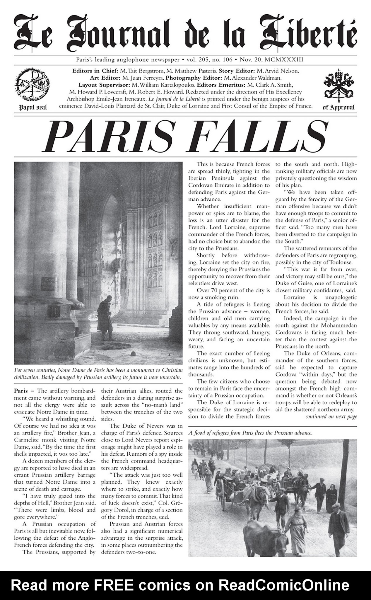 Read online Rex Mundi (2006) comic -  Issue # TPB 4 - 166