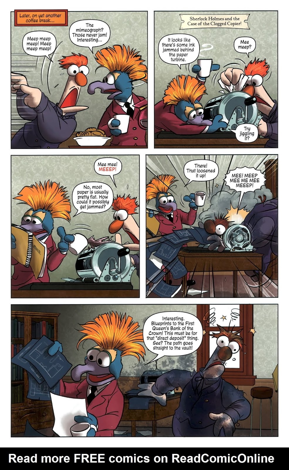 Muppet Sherlock Holmes issue 3 - Page 10