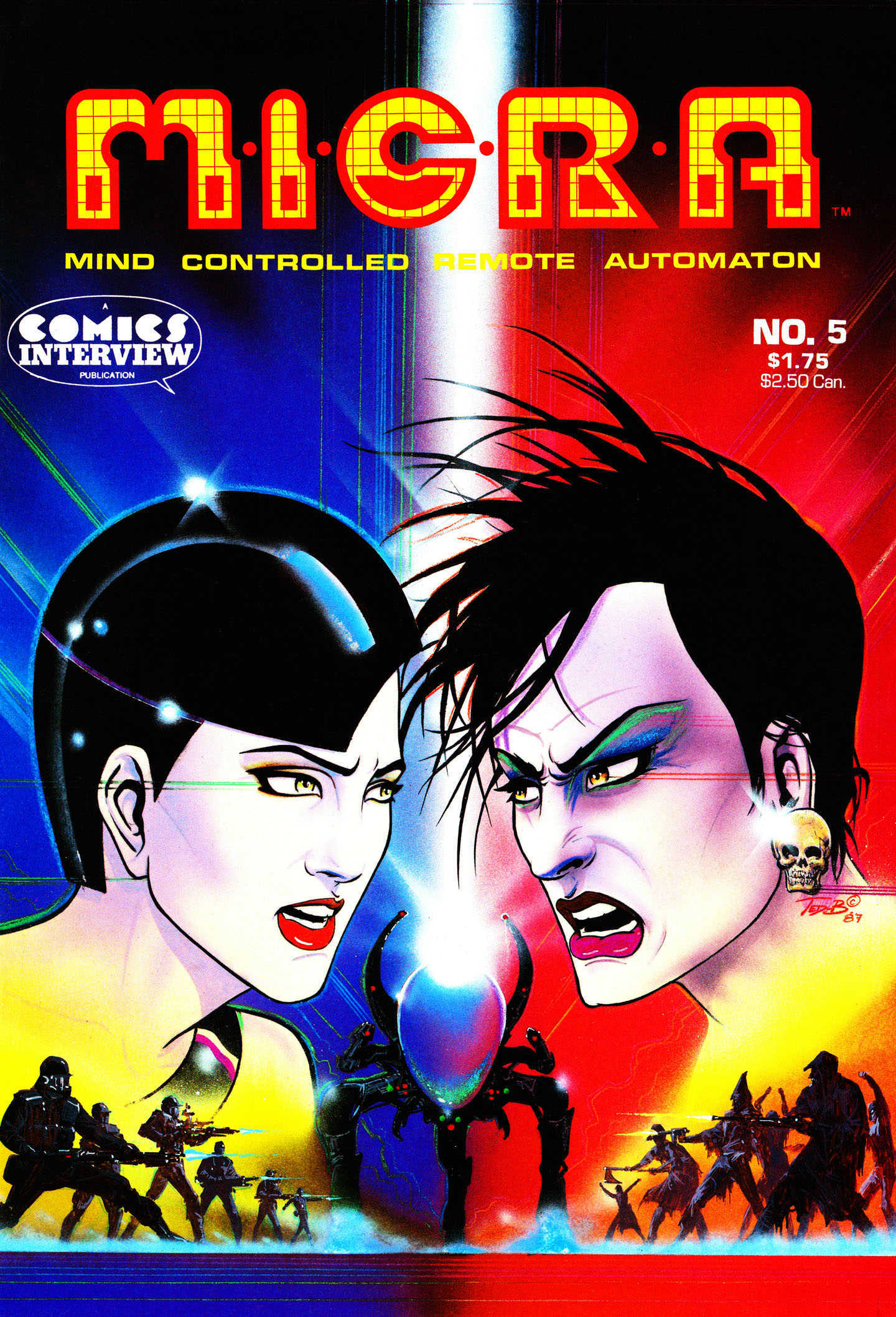 Read online MICRA: Mind Controlled Remote Automaton comic -  Issue #5 - 1