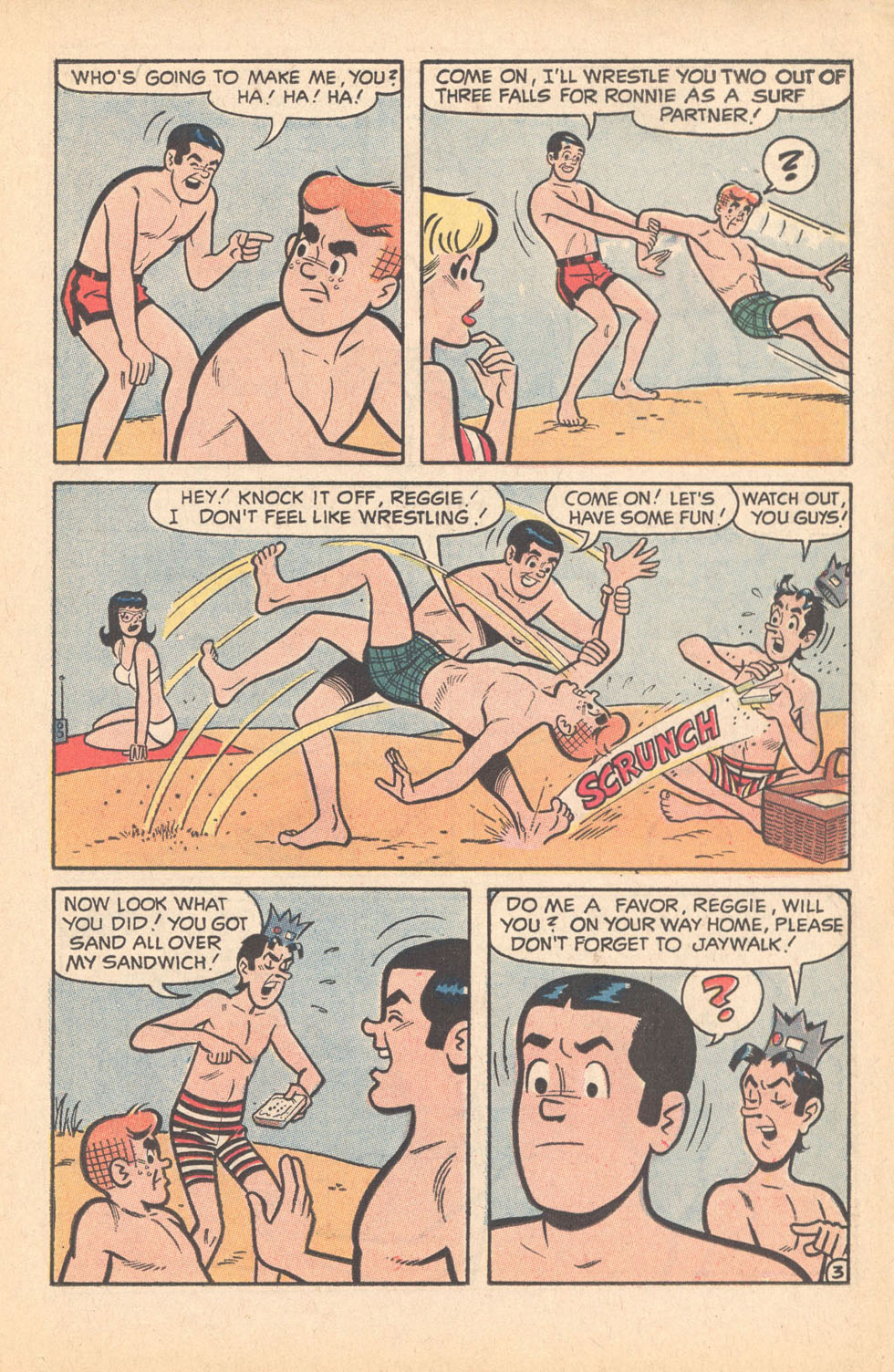Read online Reggie and Me (1966) comic -  Issue #52 - 23