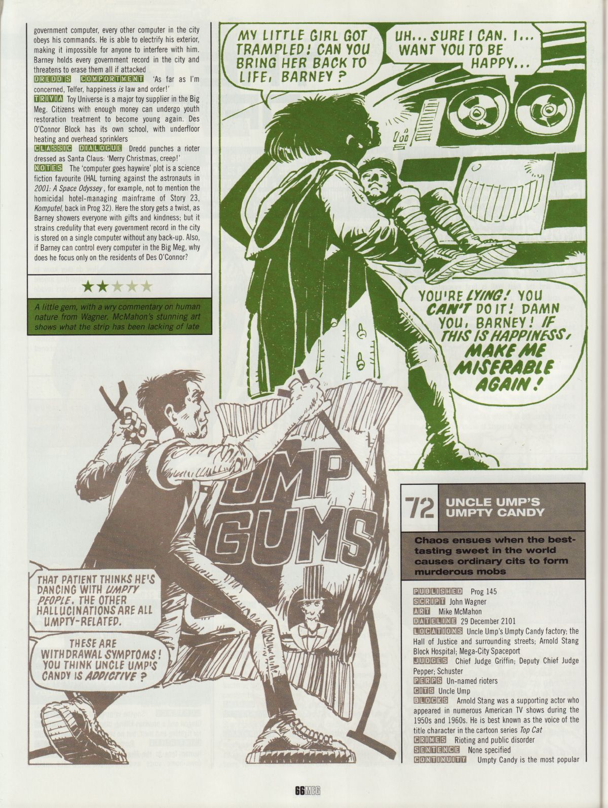 Read online Judge Dredd Megazine (Vol. 5) comic -  Issue #225 - 66