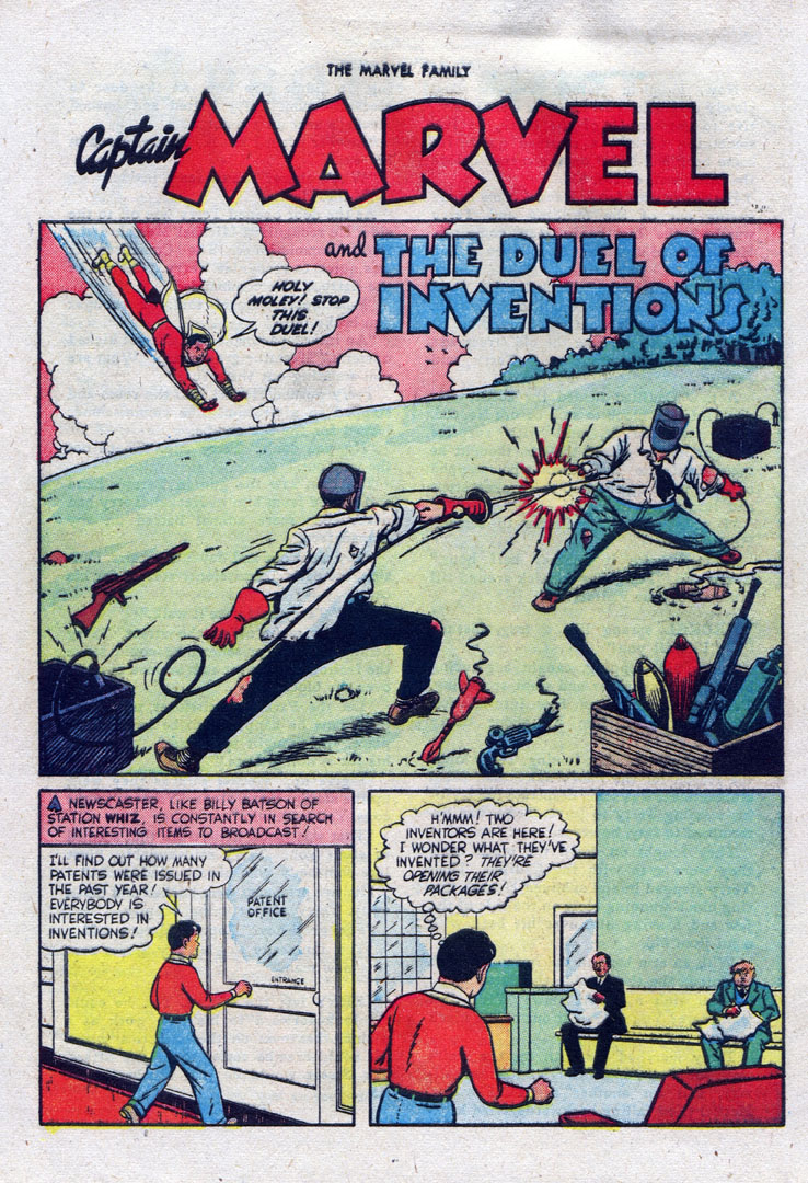 Read online The Marvel Family comic -  Issue #34 - 40
