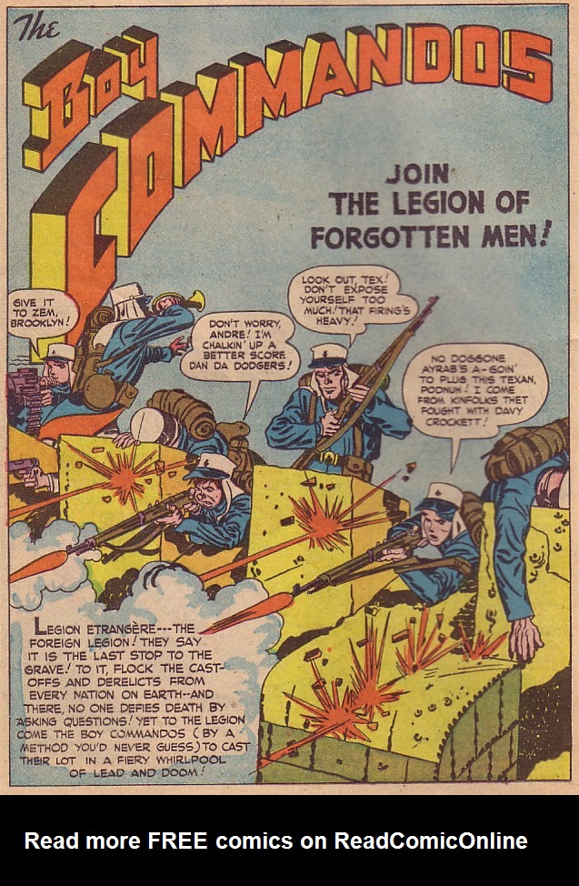 Read online Boy Commandos comic -  Issue #23 - 16