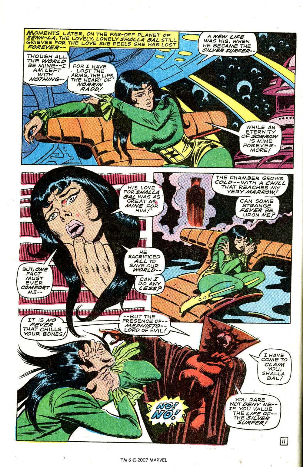 Read online Silver Surfer (1968) comic -  Issue #3 - 14