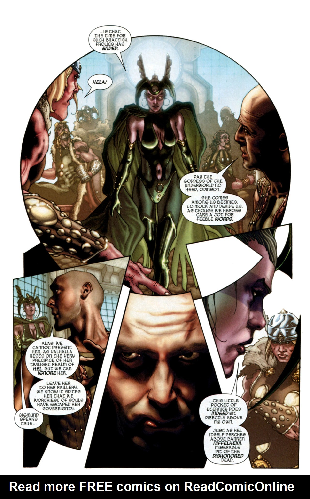 Read online Thor: For Asgard comic -  Issue #4 - 7