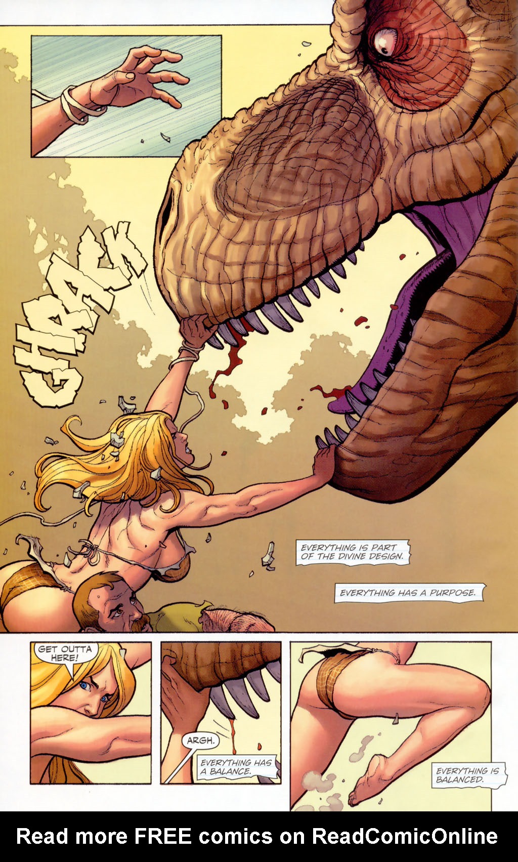 Read online Shanna, the She-Devil (2005) comic -  Issue #4 - 17