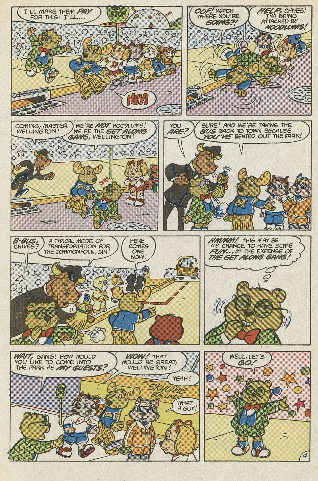 Read online The Get Along Gang comic -  Issue #4 - 6
