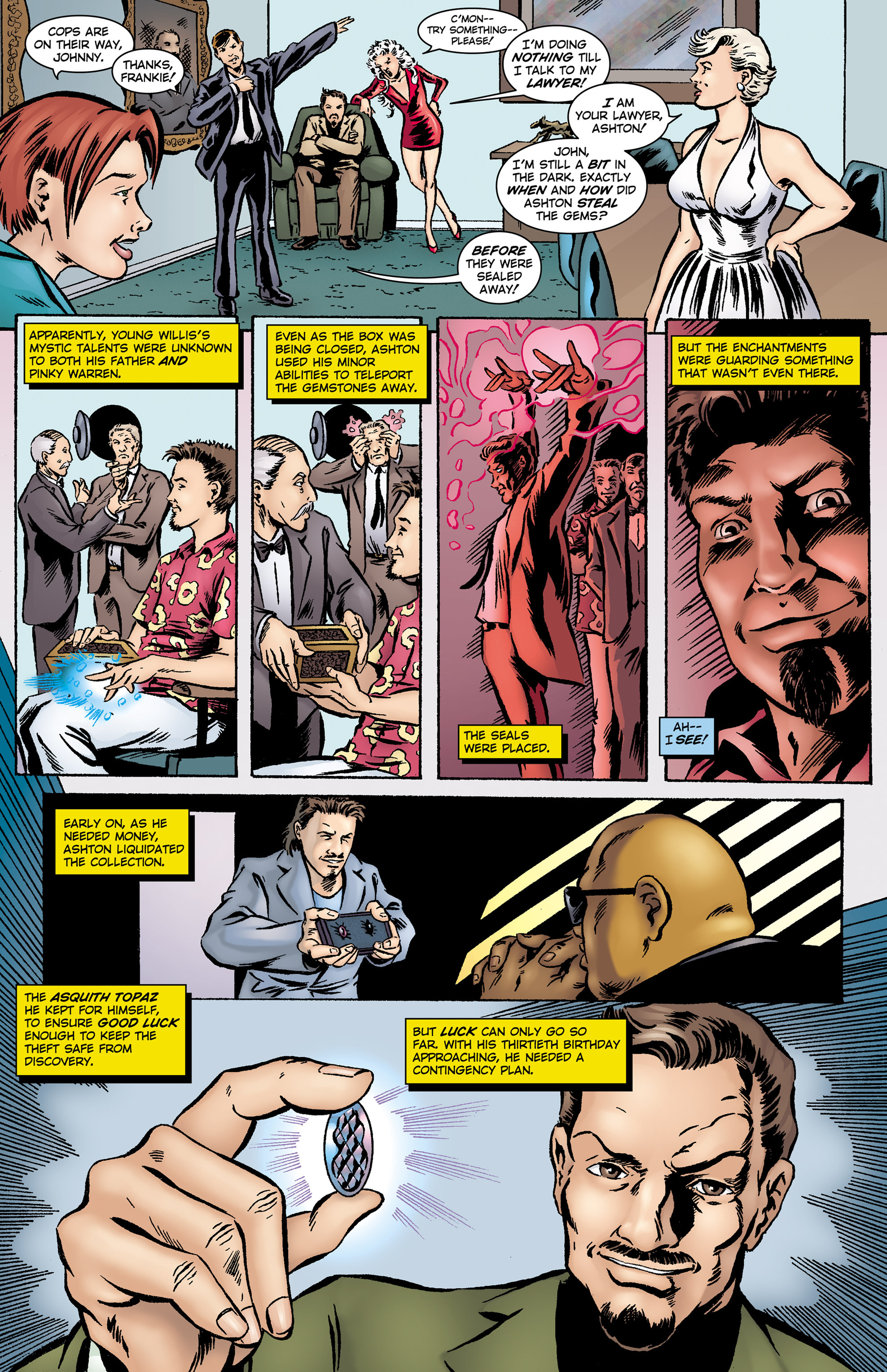 Read online Witchgirls Inc. The Origins comic -  Issue # TPB - 115