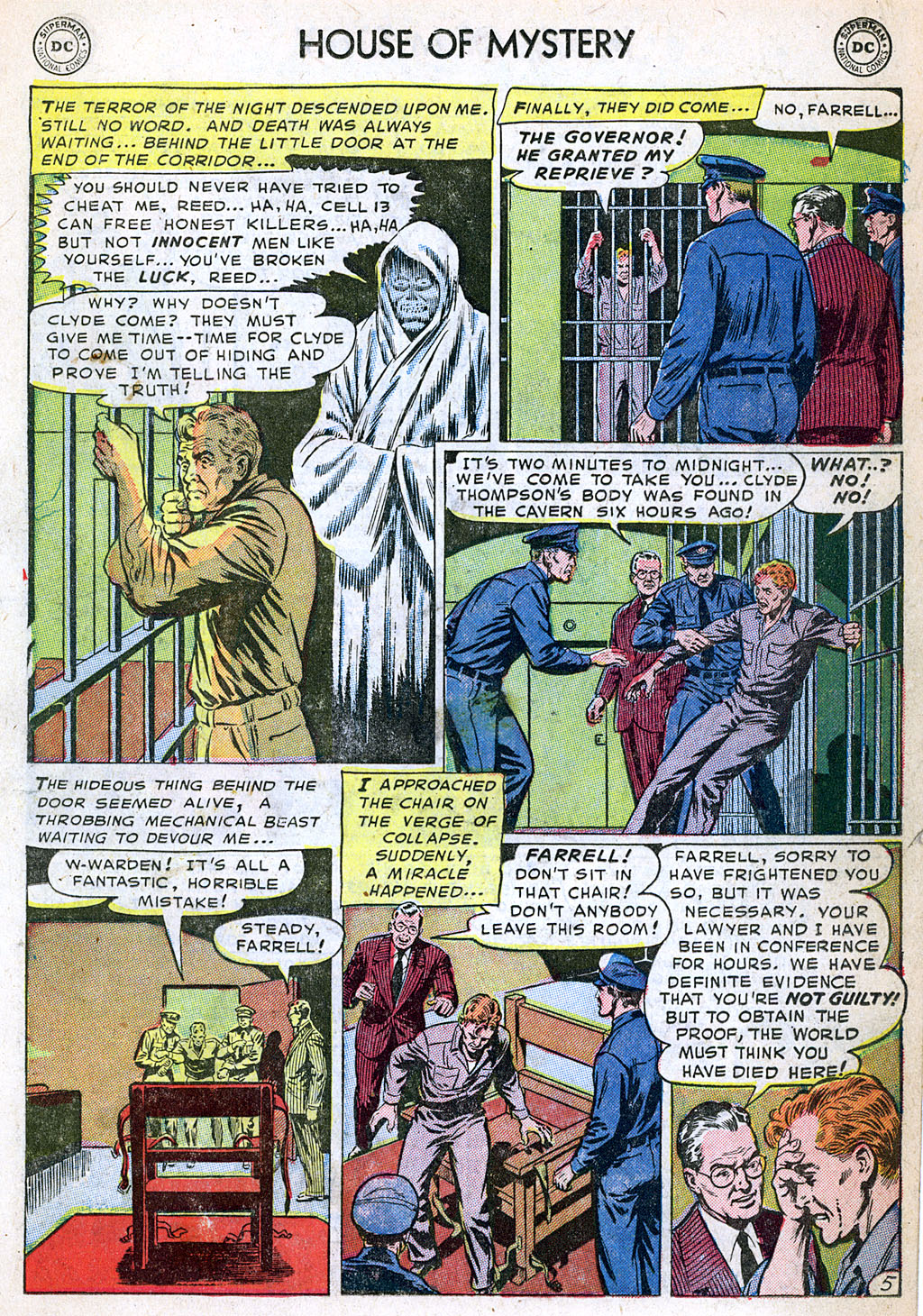 Read online House of Mystery (1951) comic -  Issue #12 - 15