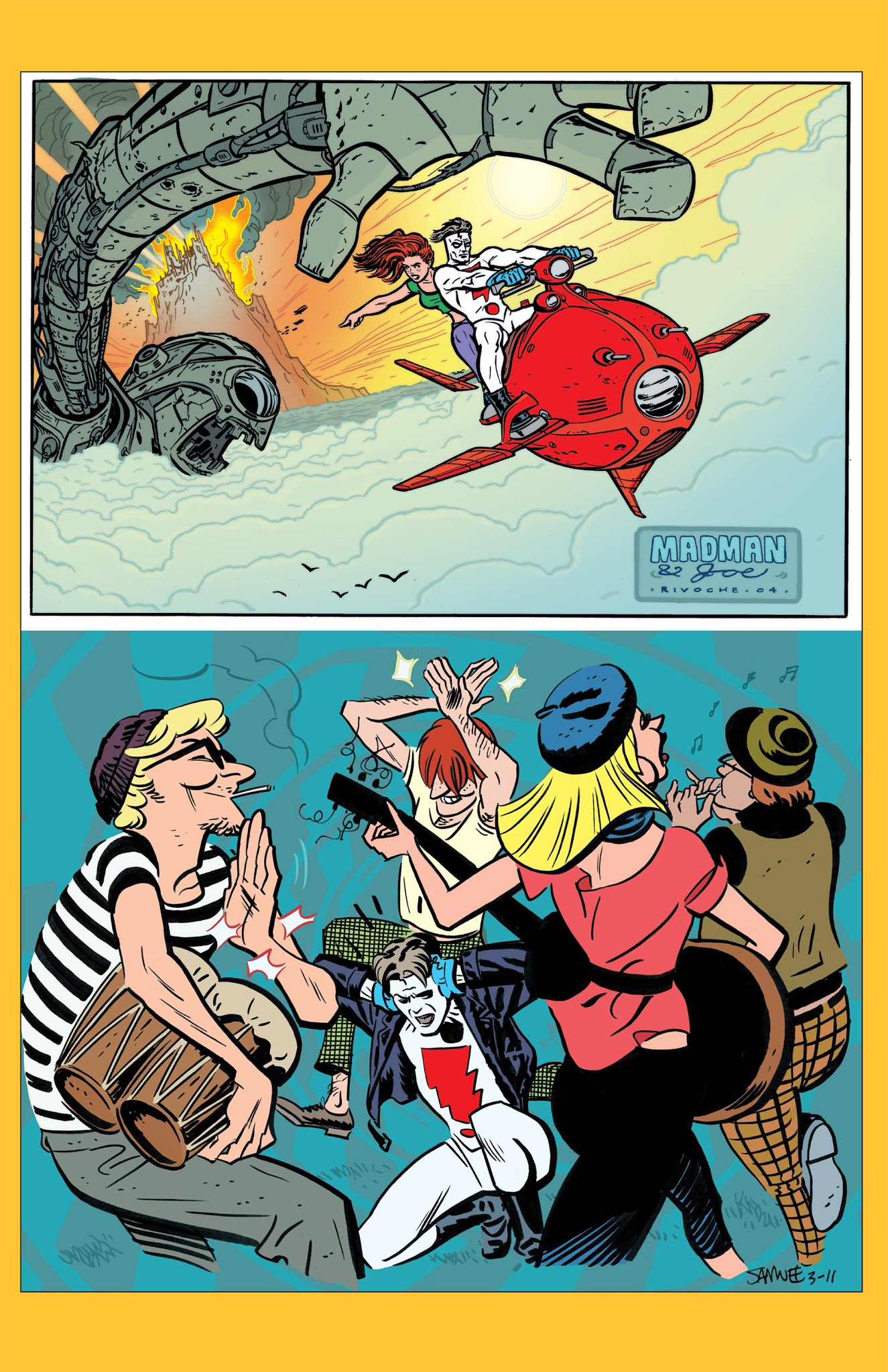 Read online Madman 20th Anniversary Monster! comic -  Issue # TPB - 197