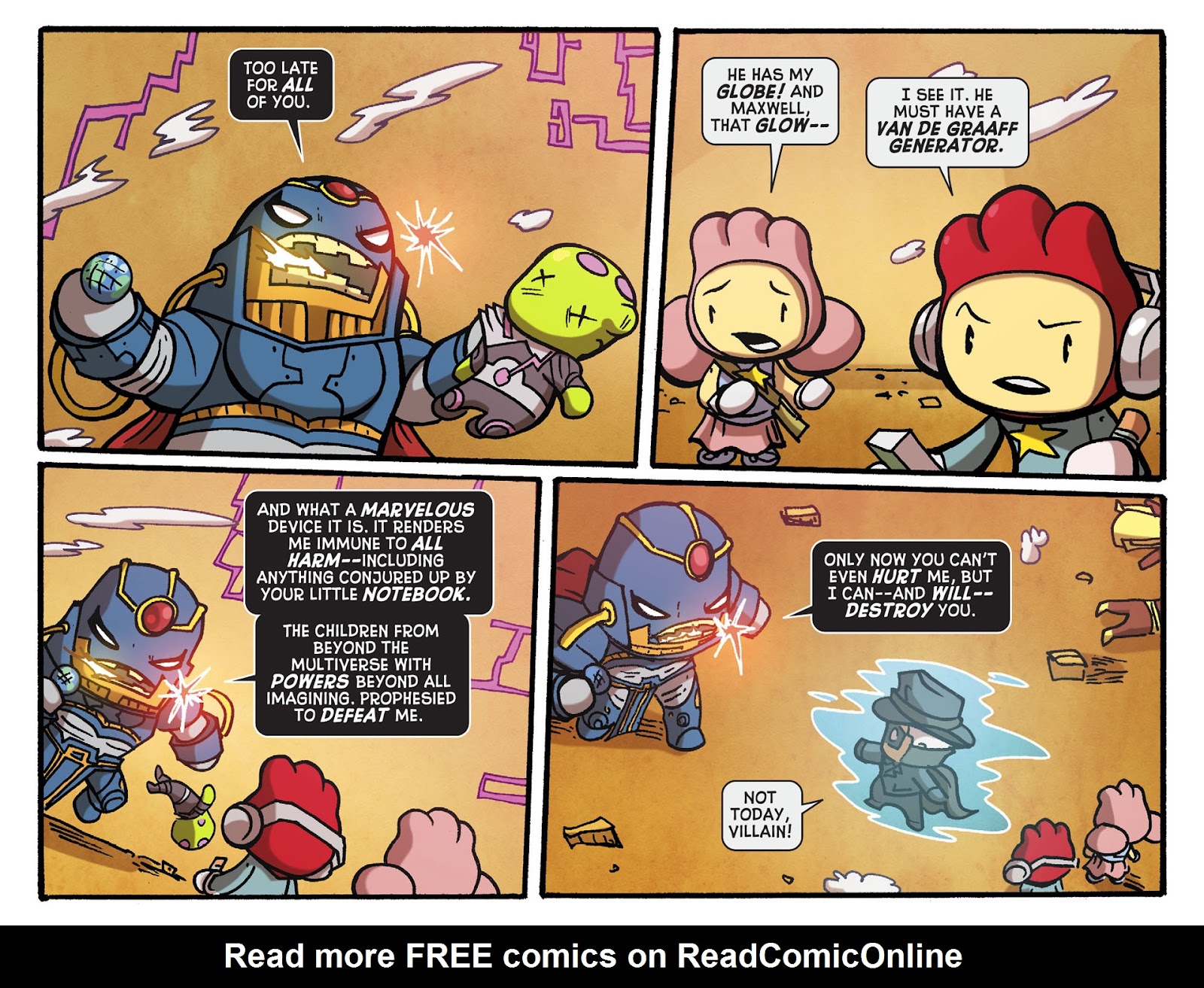 Scribblenauts Unmasked: A Crisis of Imagination issue 14 - Page 19