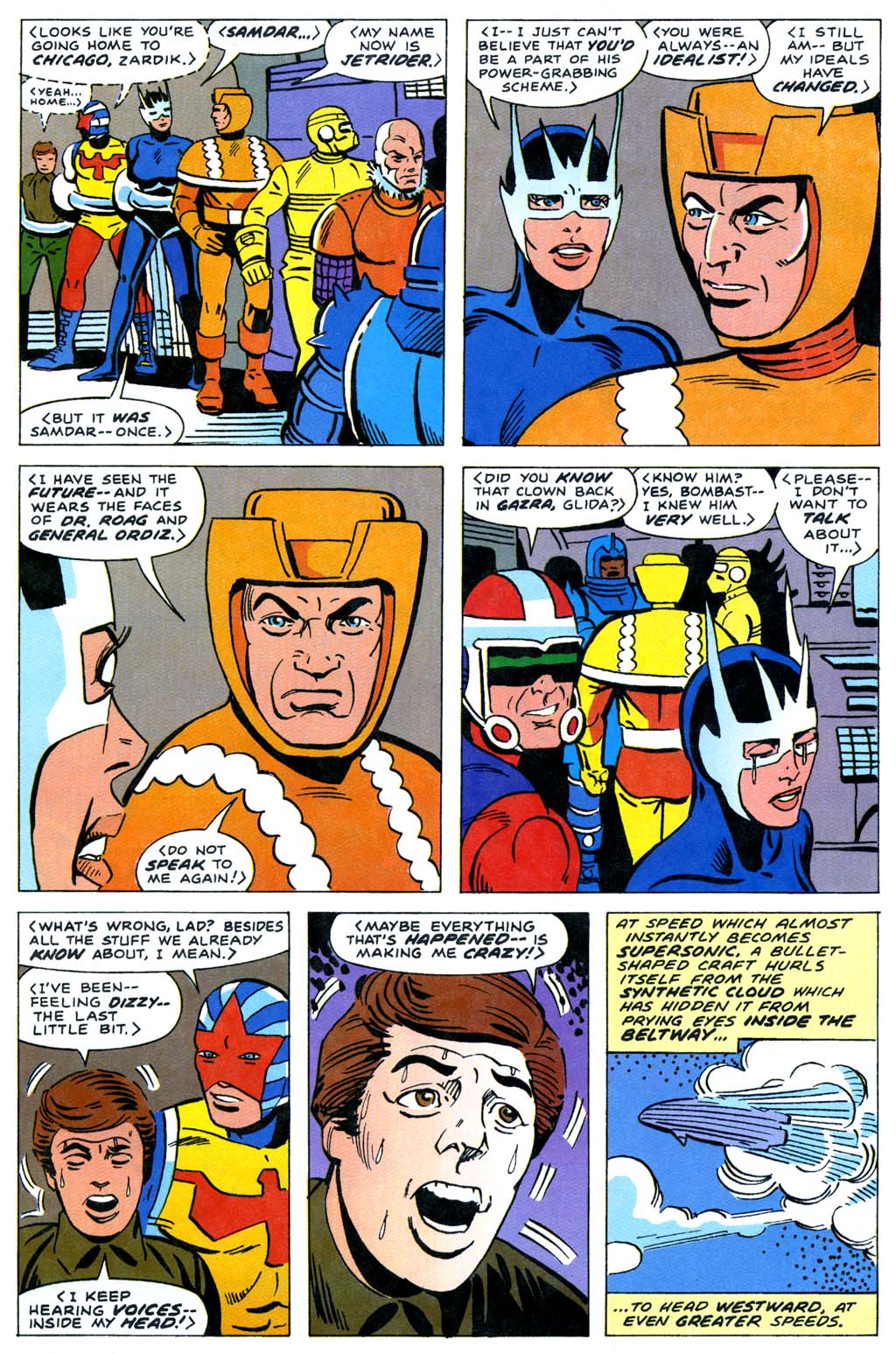 Read online Jack Kirby's Secret City Saga comic -  Issue #3 - 8