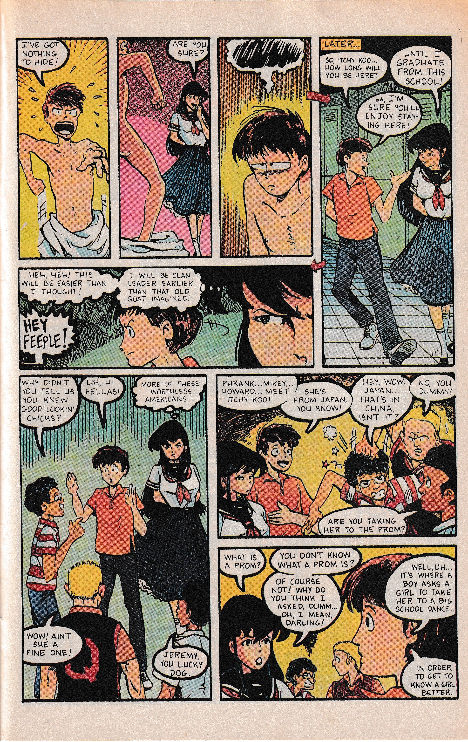 Read online Ninja High School In Color comic -  Issue #1 - 23
