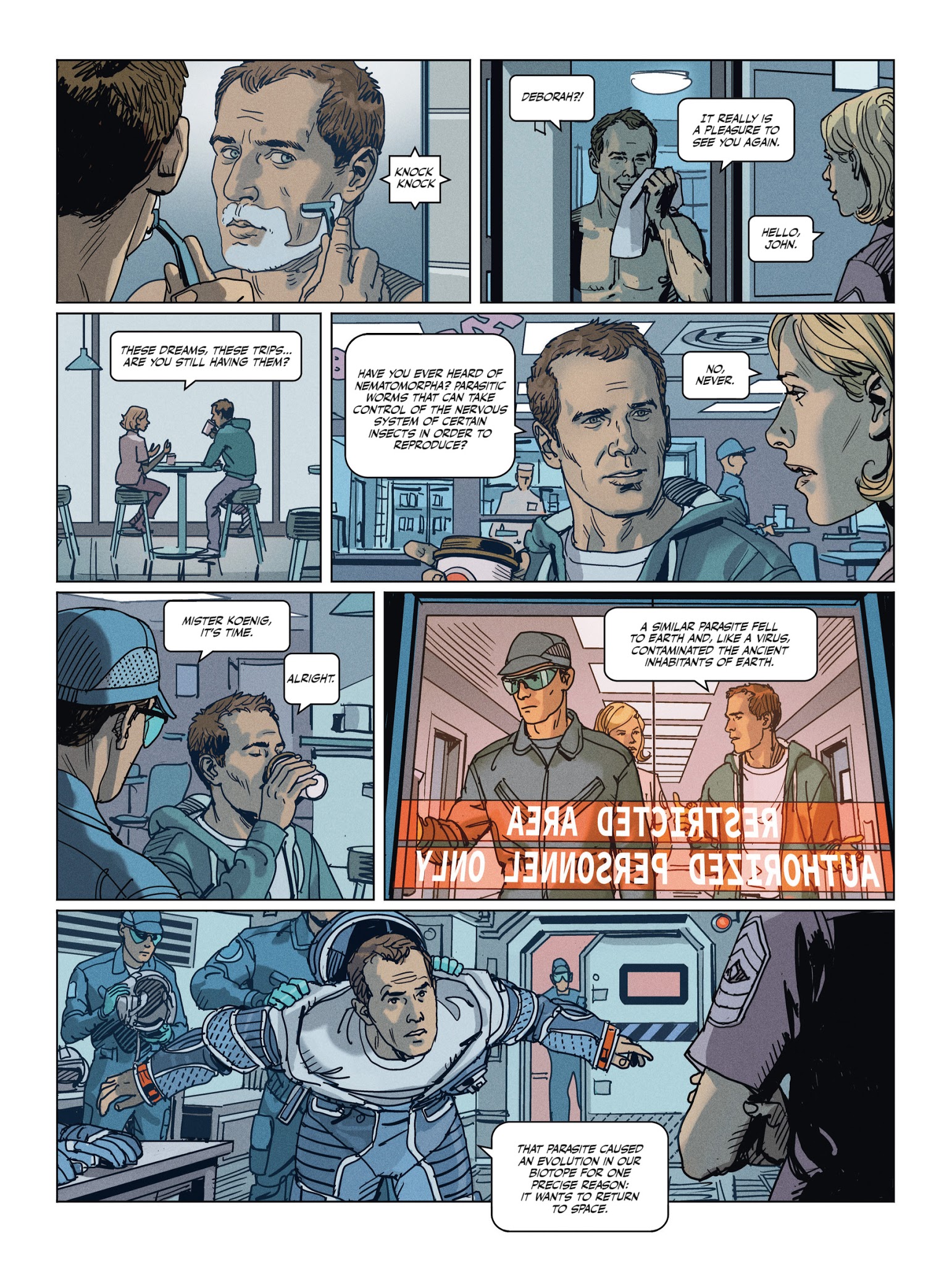 Read online Exo comic -  Issue #3 - 48