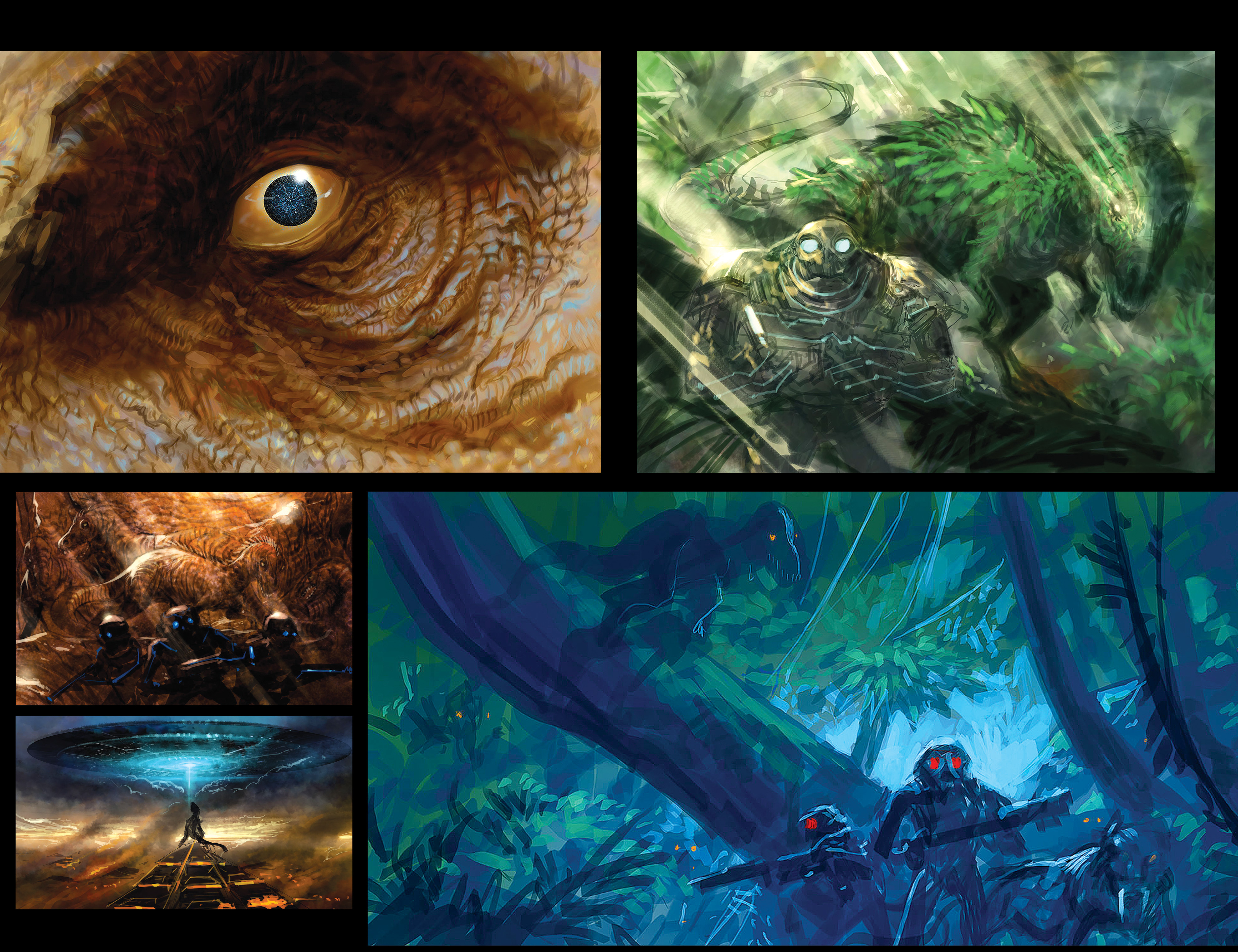 Read online Dinosaurs Vs. Aliens comic -  Issue # Full - 59