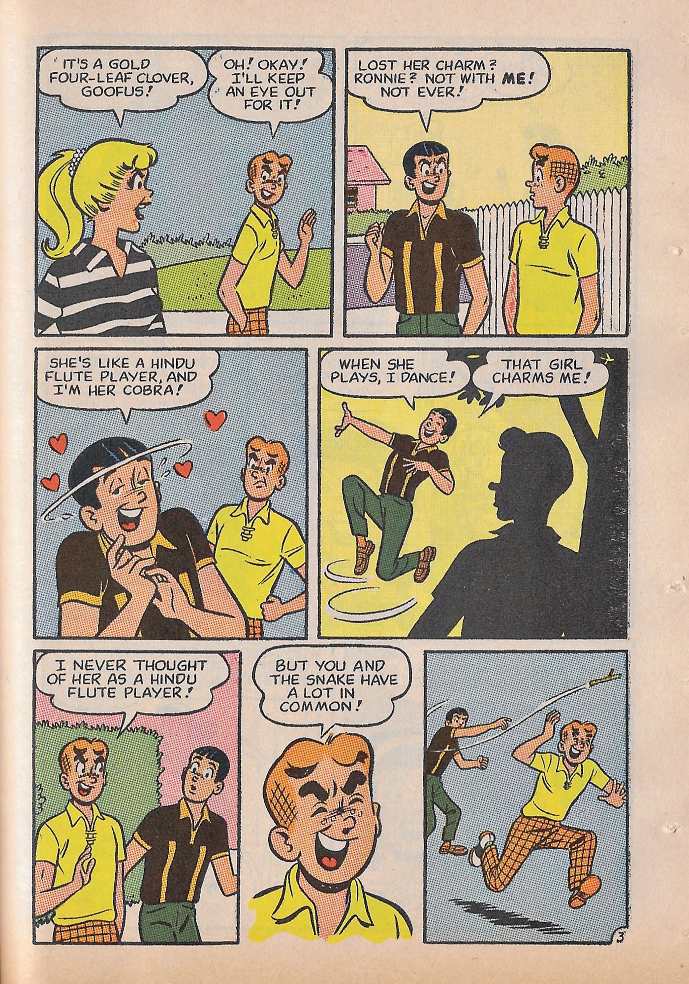 Read online Betty and Veronica Digest Magazine comic -  Issue #51 - 122