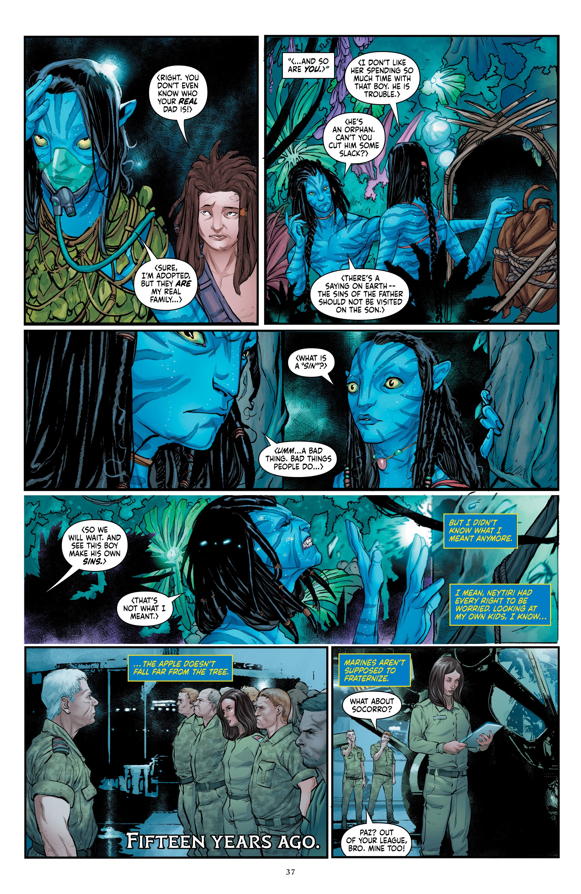 Read online Avatar: The High Ground comic -  Issue # TPB 1 - 39