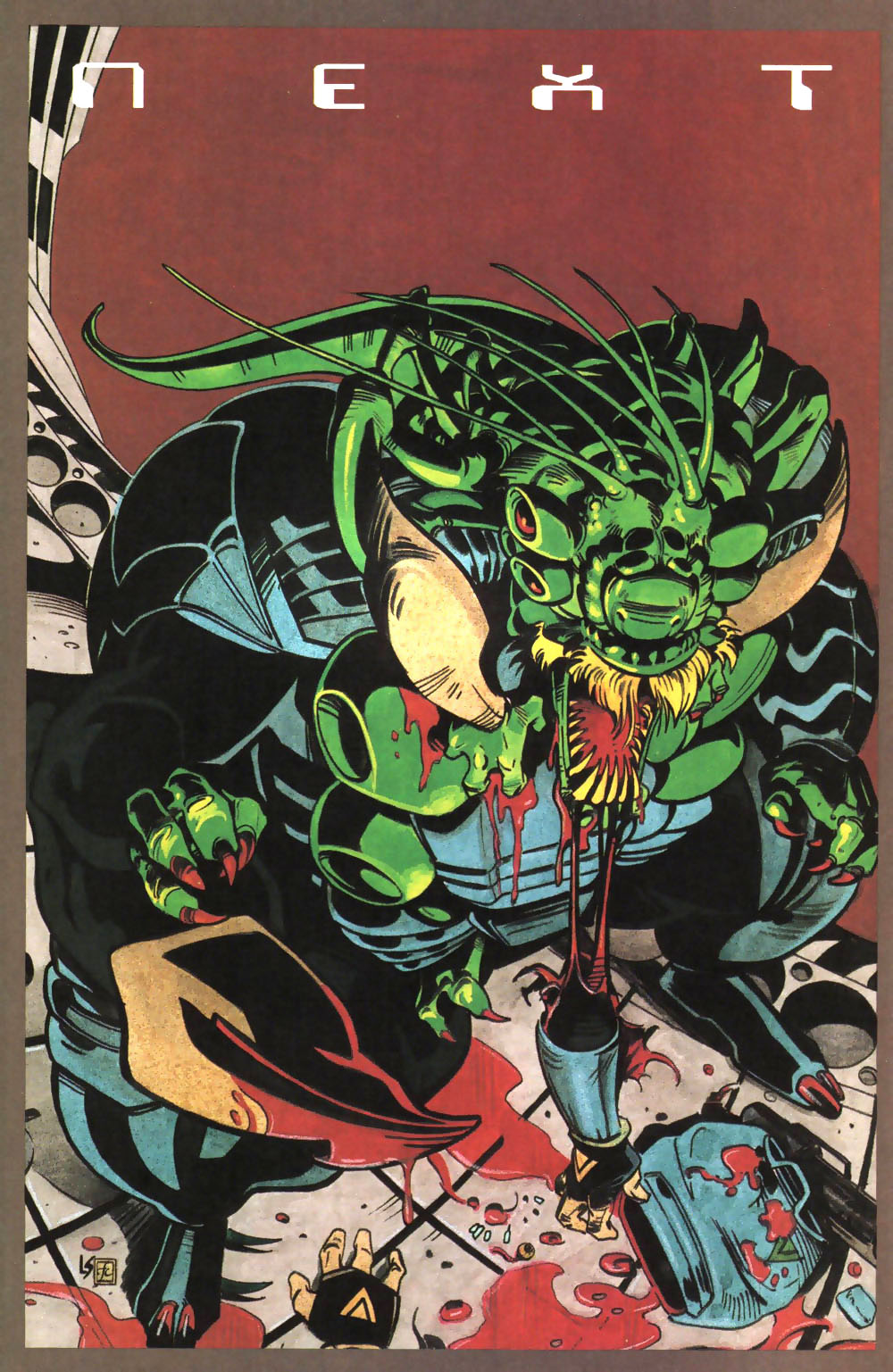 Read online Alien Legion: On the Edge comic -  Issue #1 - 51