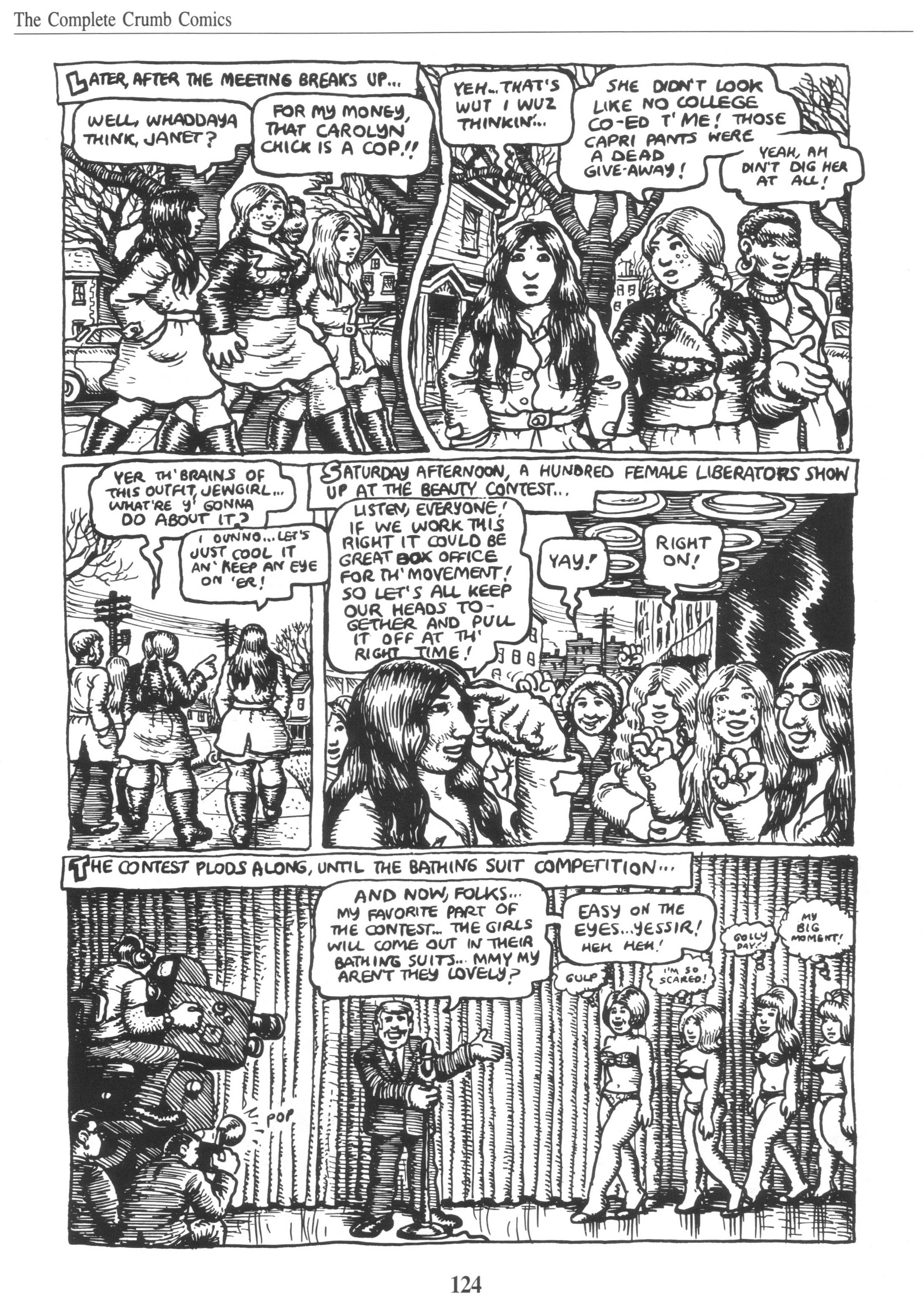 Read online The Complete Crumb Comics comic -  Issue # TPB 6 - 134
