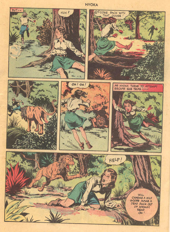 Read online Nyoka the Jungle Girl (1945) comic -  Issue #4 - 13
