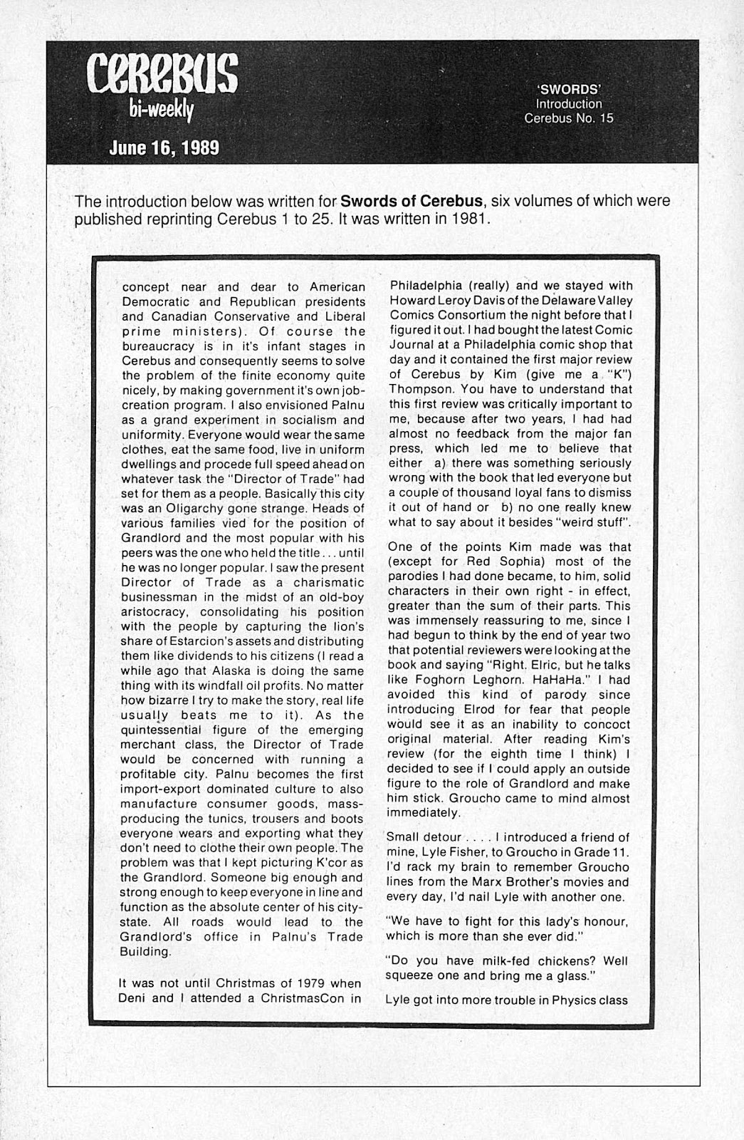 Cerebus issue 15 - Page 3