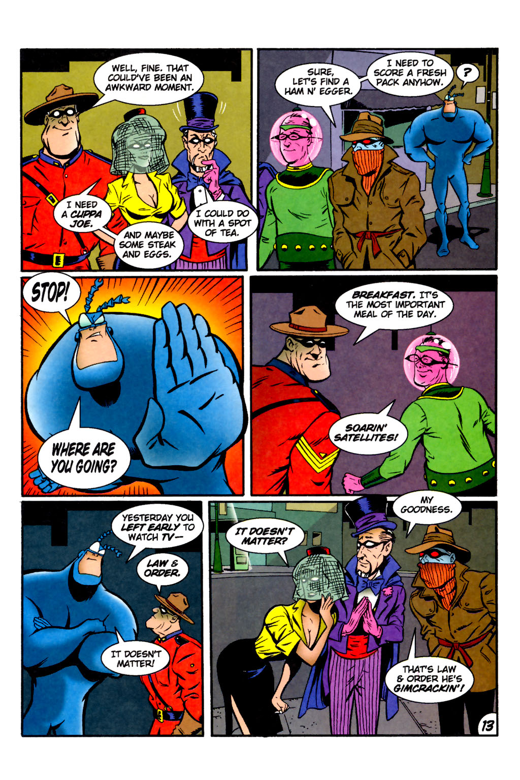 Read online The Tick: Days of Drama comic -  Issue #2 - 15