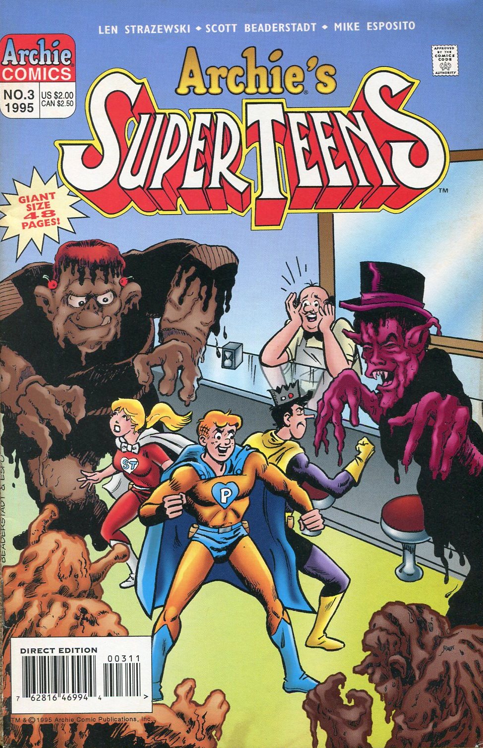 Read online Archie's Super Teens comic -  Issue #3 - 1