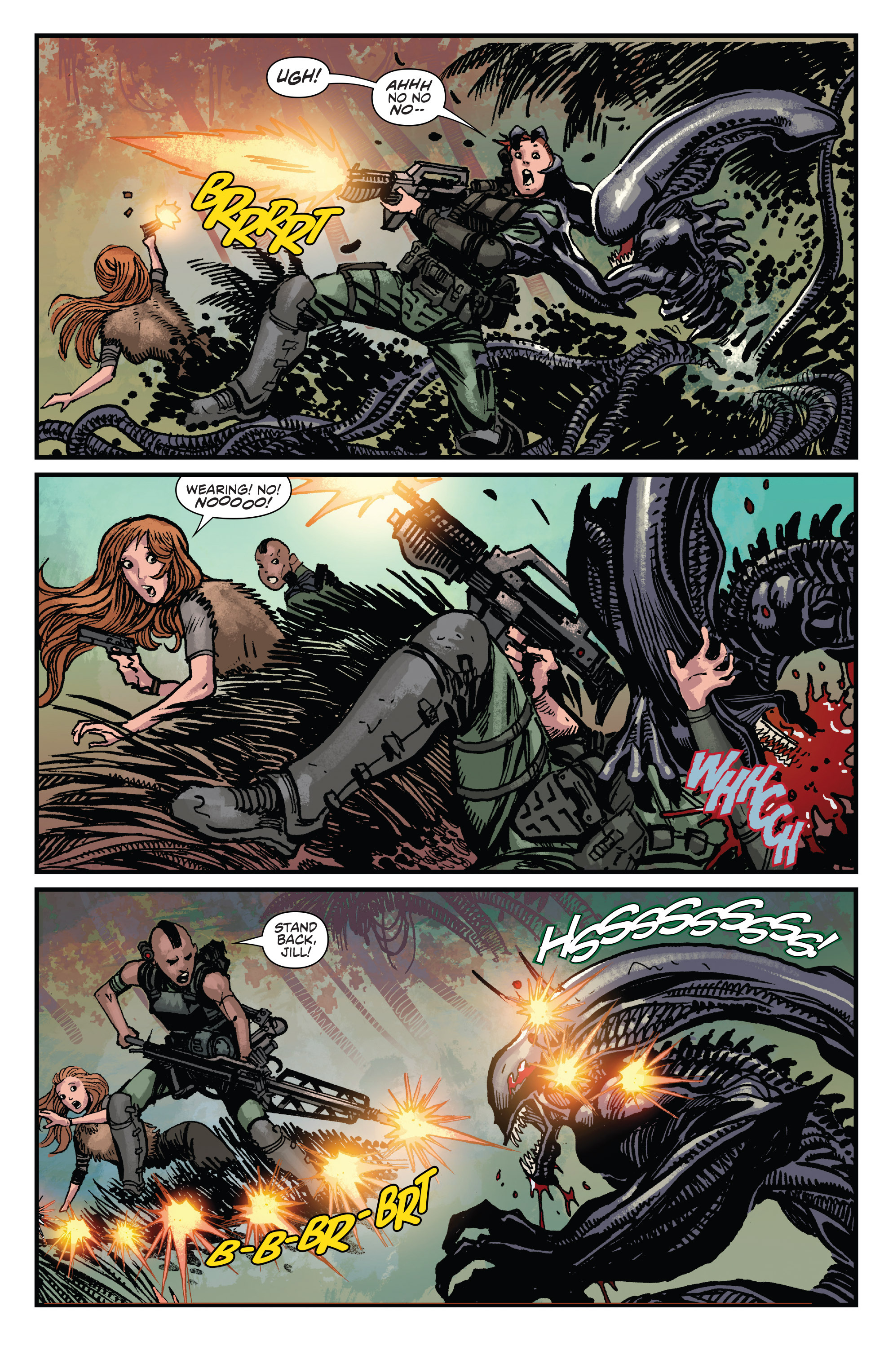 Read online Aliens: Life And Death comic -  Issue #1 - 7